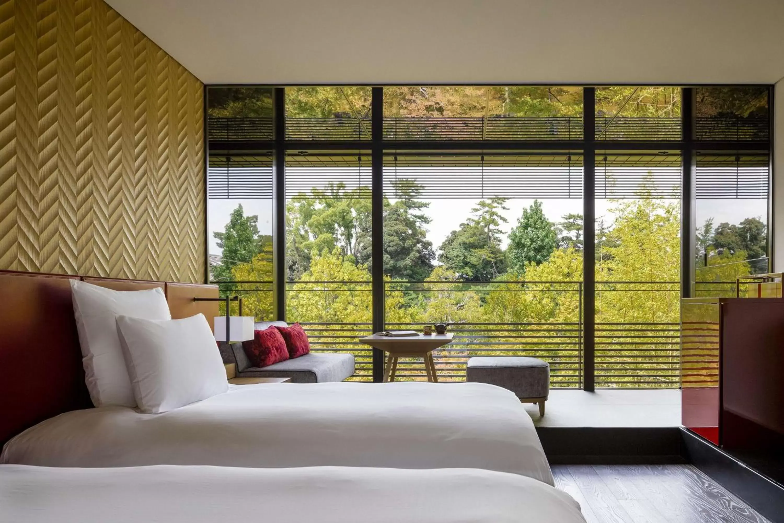 Bedroom in Garrya Nijo Castle Kyoto - Banyan Tree Group