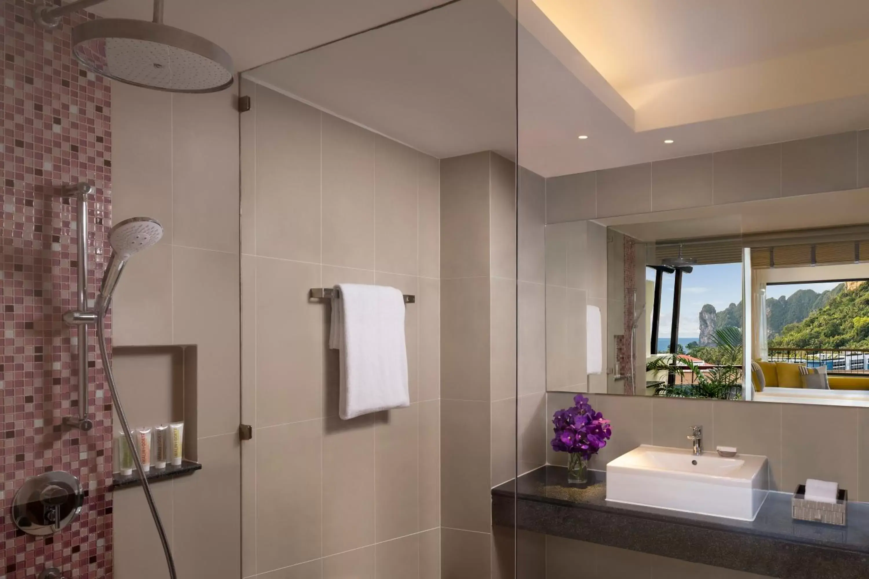 Shower, Bathroom in Avani Ao Nang Cliff Krabi Resort