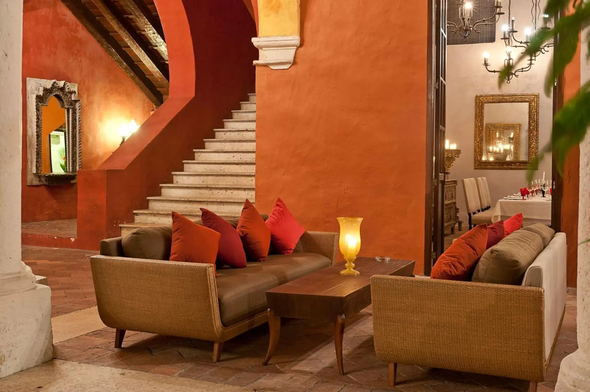 Lobby or reception, Seating Area in Sofitel Legend Santa Clara Cartagena