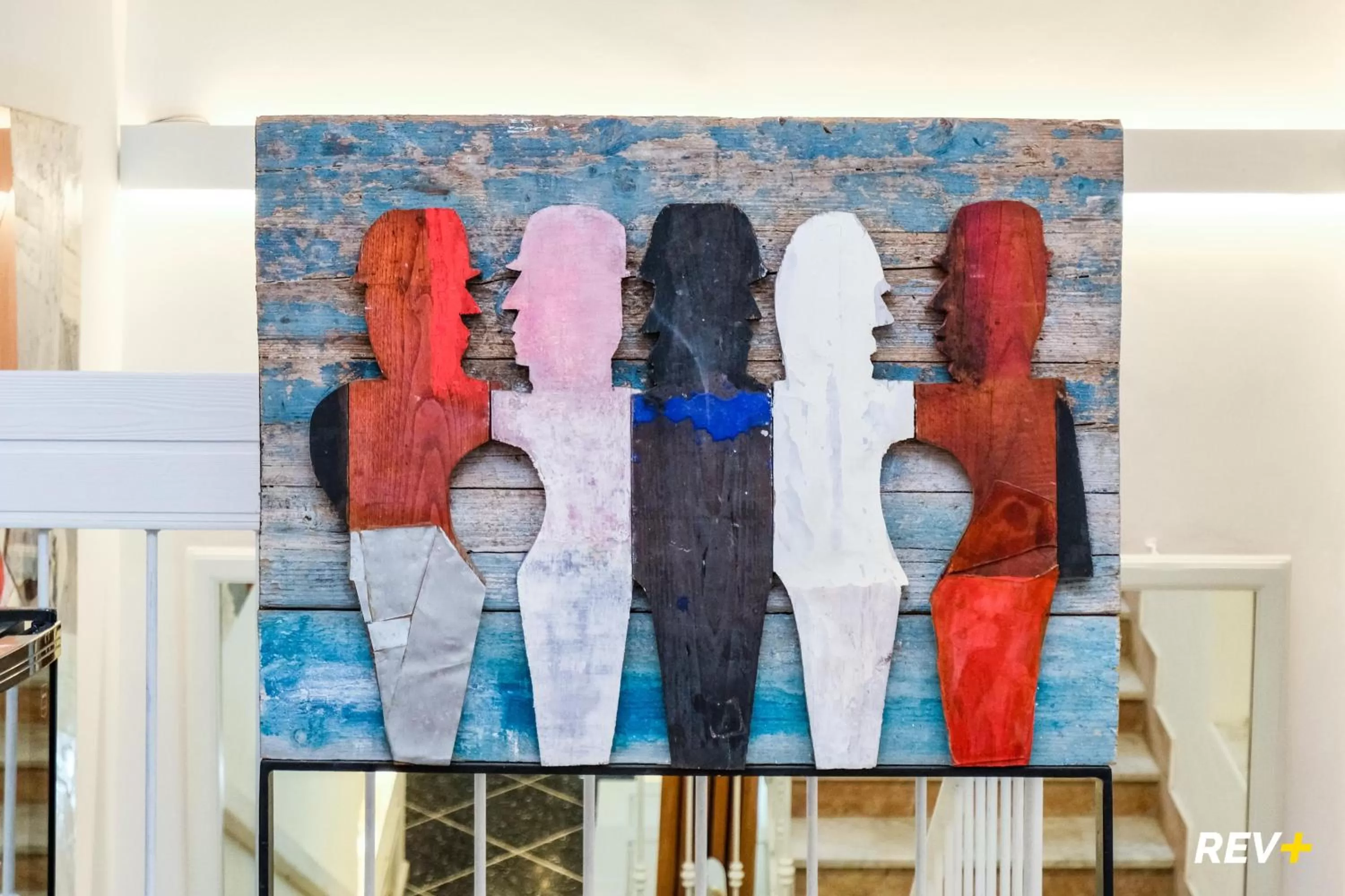 Decorative detail in Lia Art Hotel