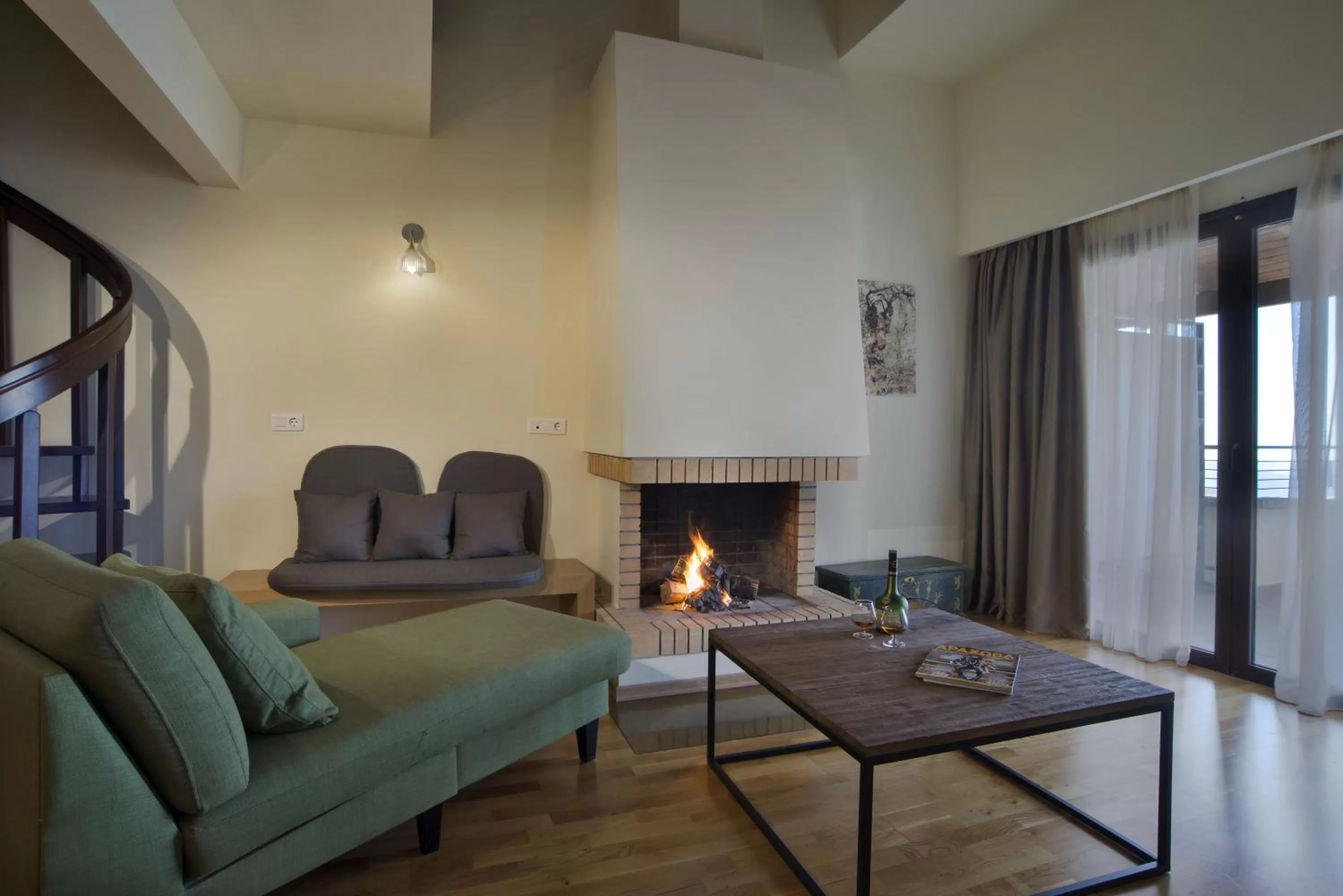 Living room in Anemolia Mountain Resort