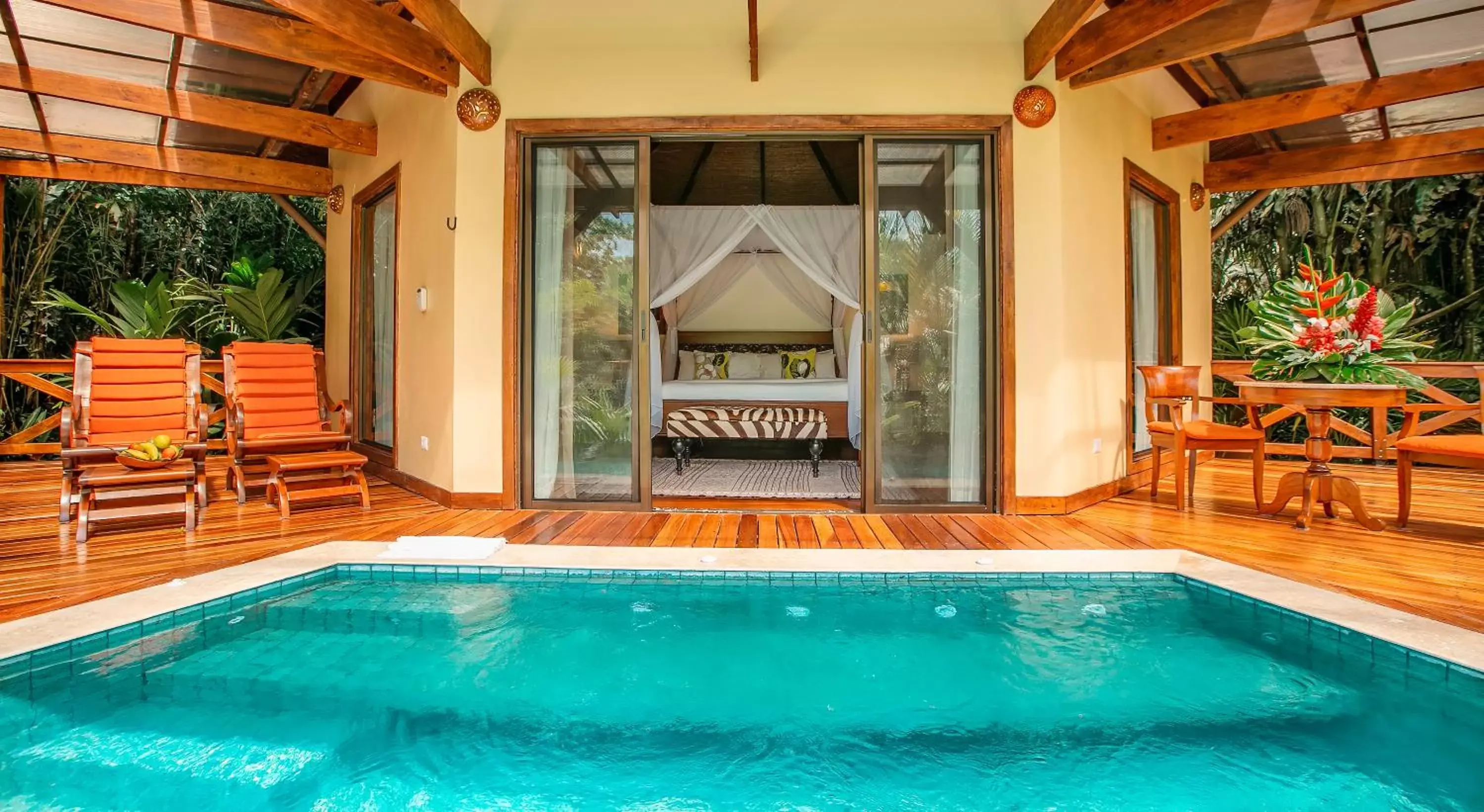 Bedroom, Swimming Pool in Nayara Gardens