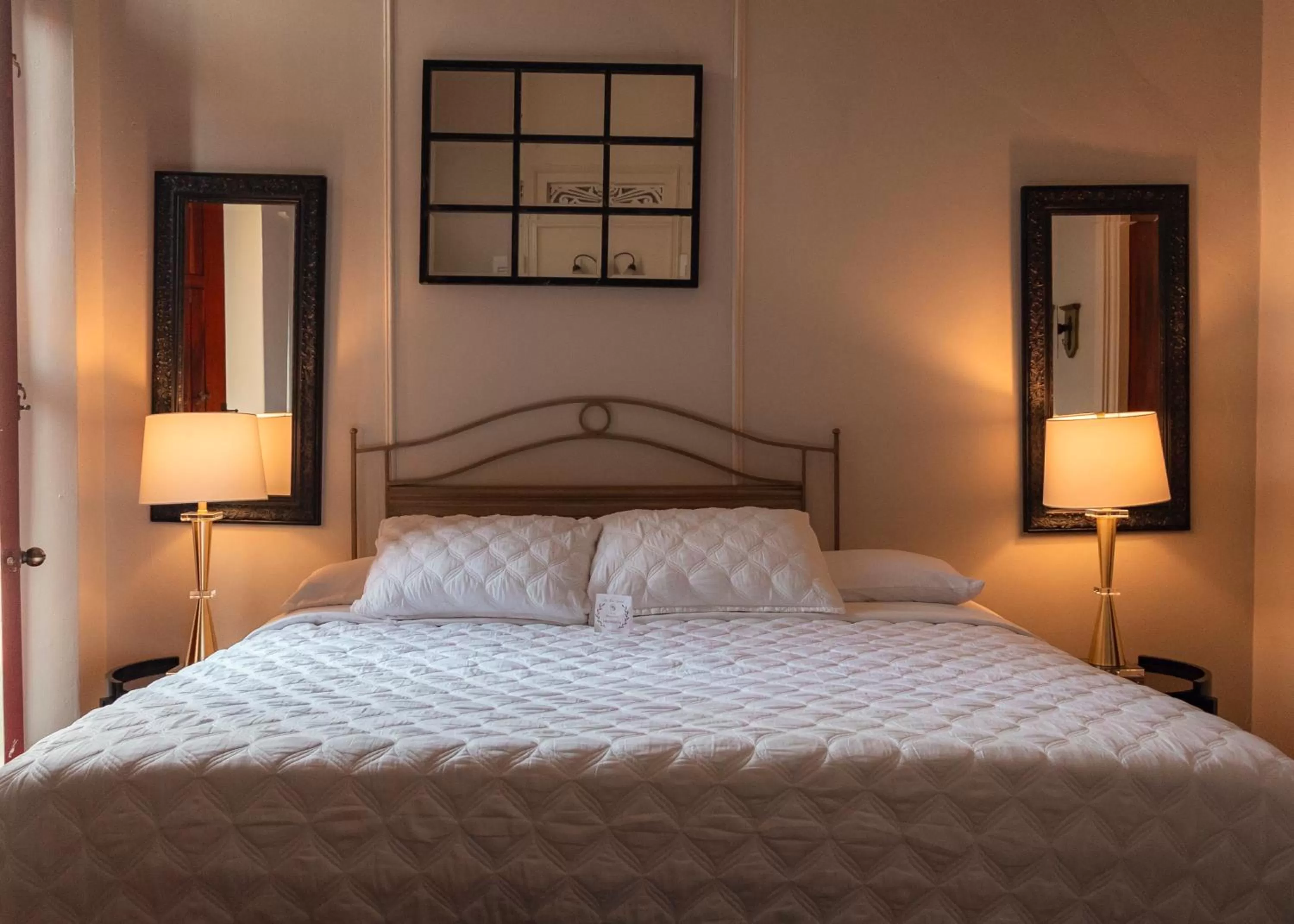 Bed in Boutique Hotel Belgica