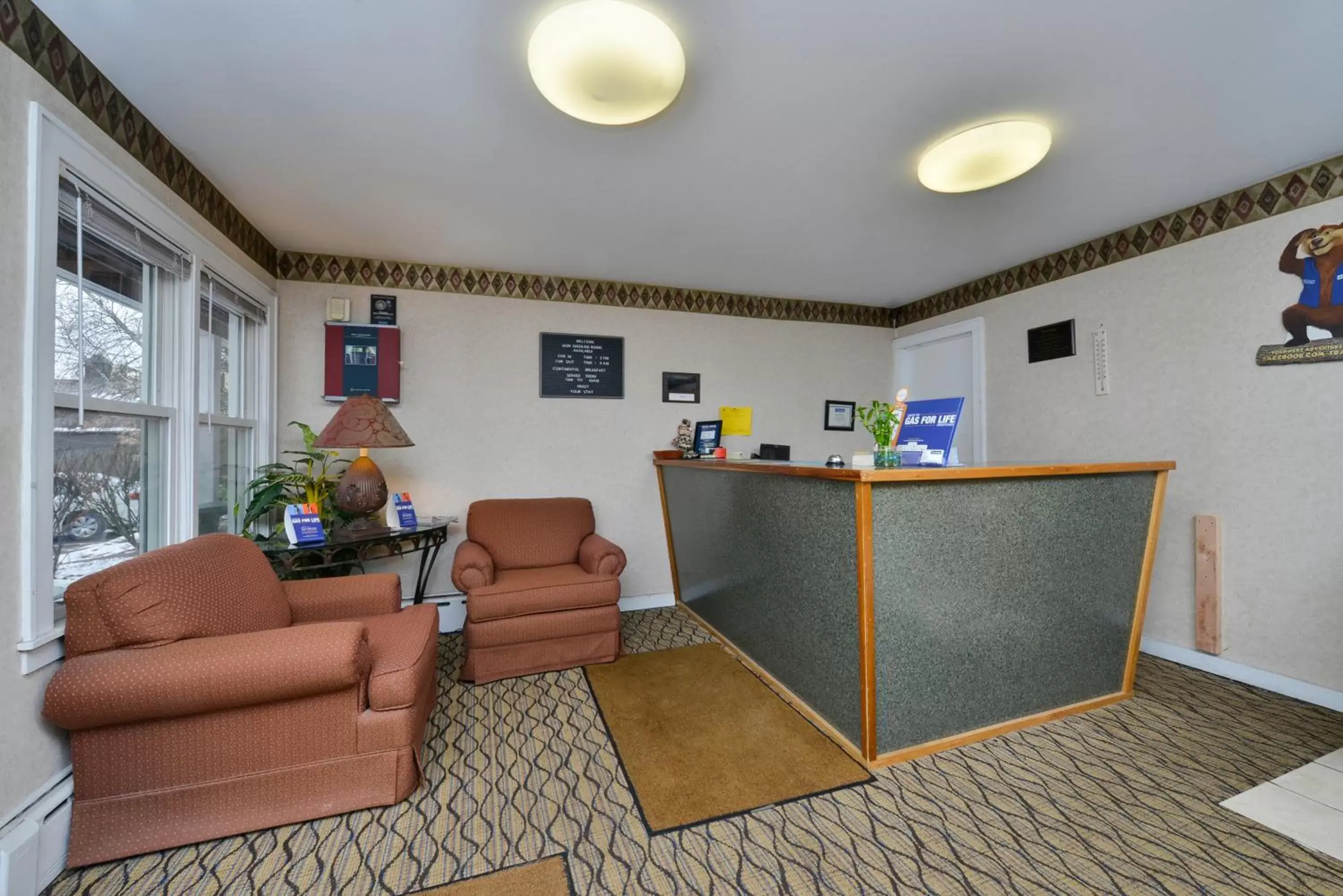 Lobby or reception in Travelodge by Wyndham Great Barrington Berkshires Lobby or reception in Travelodge by Wyndham Great Barrington Berkshires