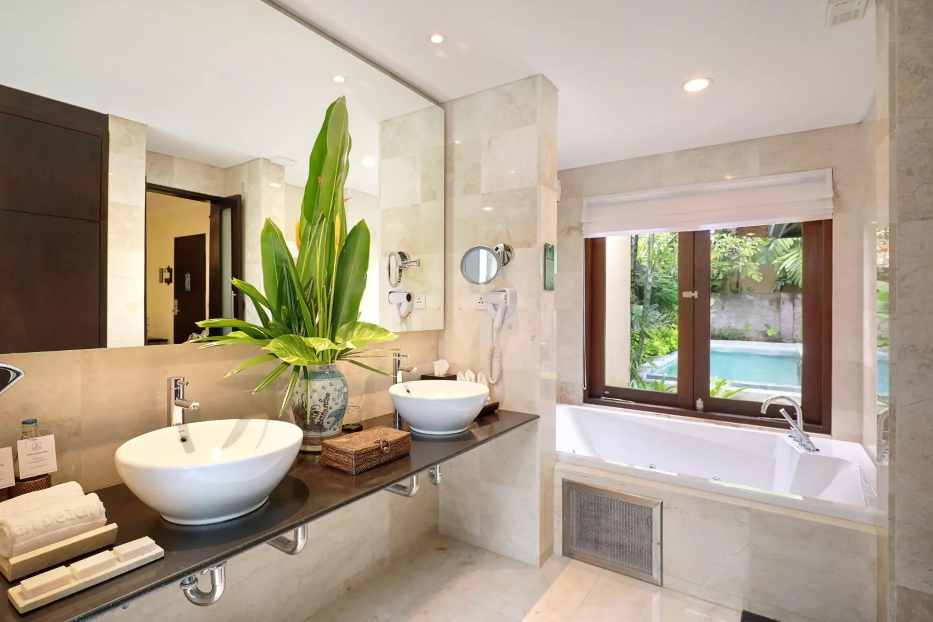 Bathroom in Legian Beach Hotel