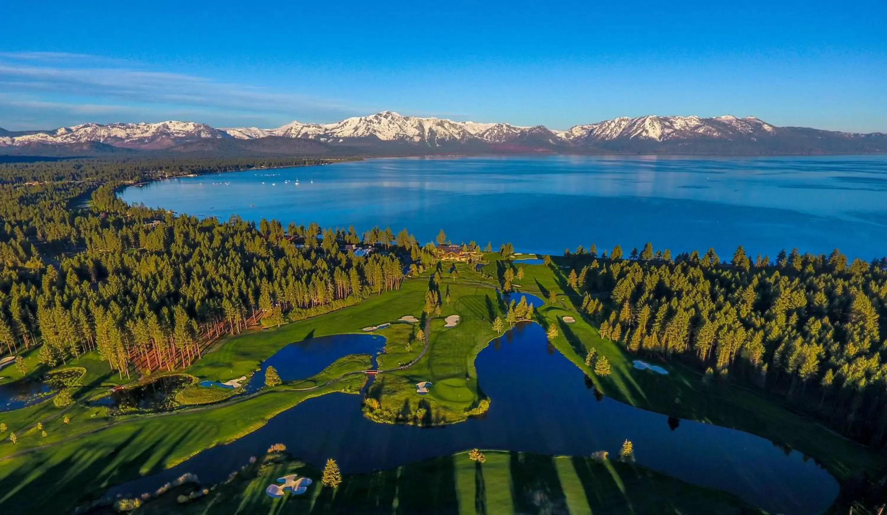 Bird's eye view, Bird's-eye View in Edgewood Tahoe Resort