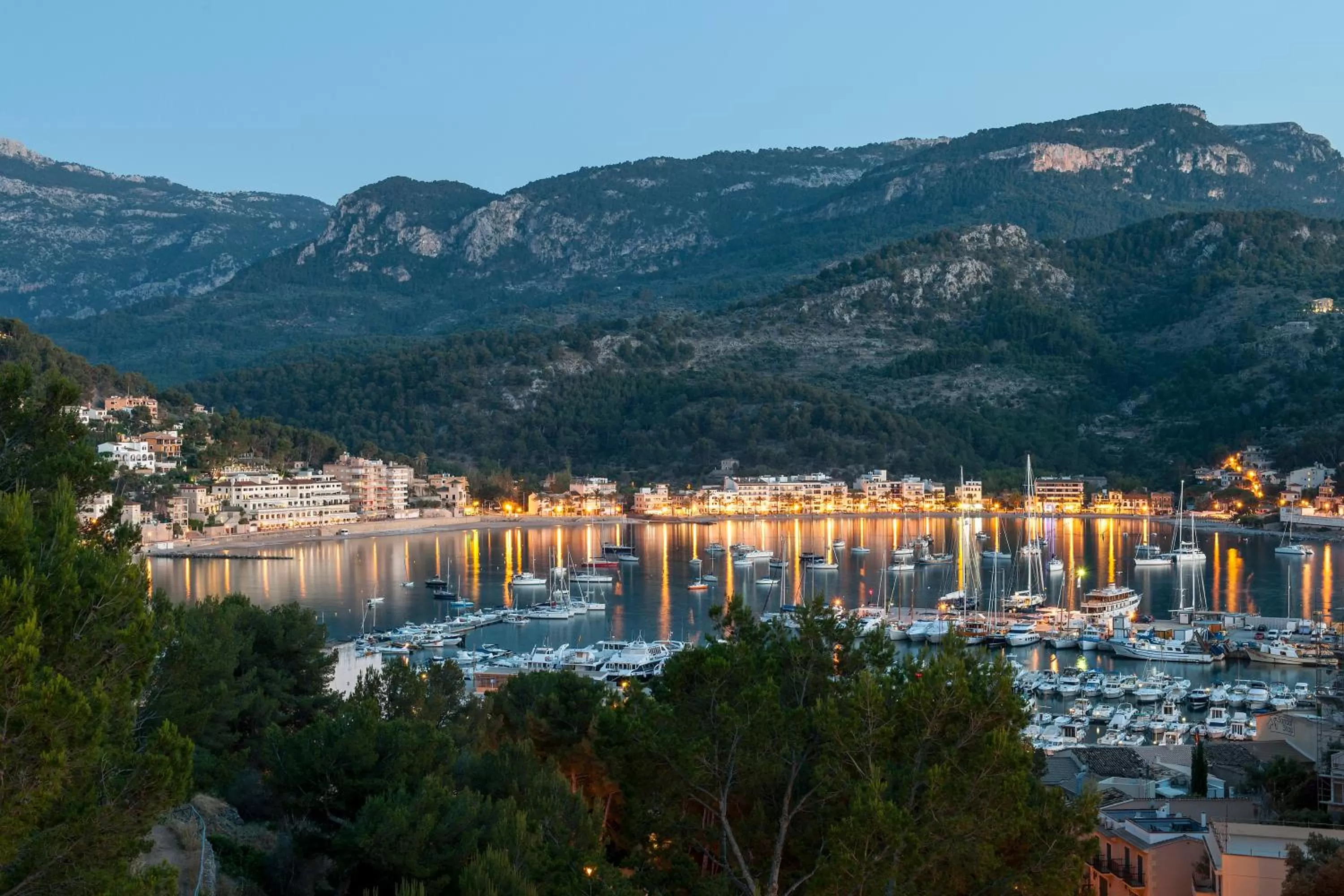 Natural landscape in Bikini Island & Mountain Port de Soller "Adults only"
