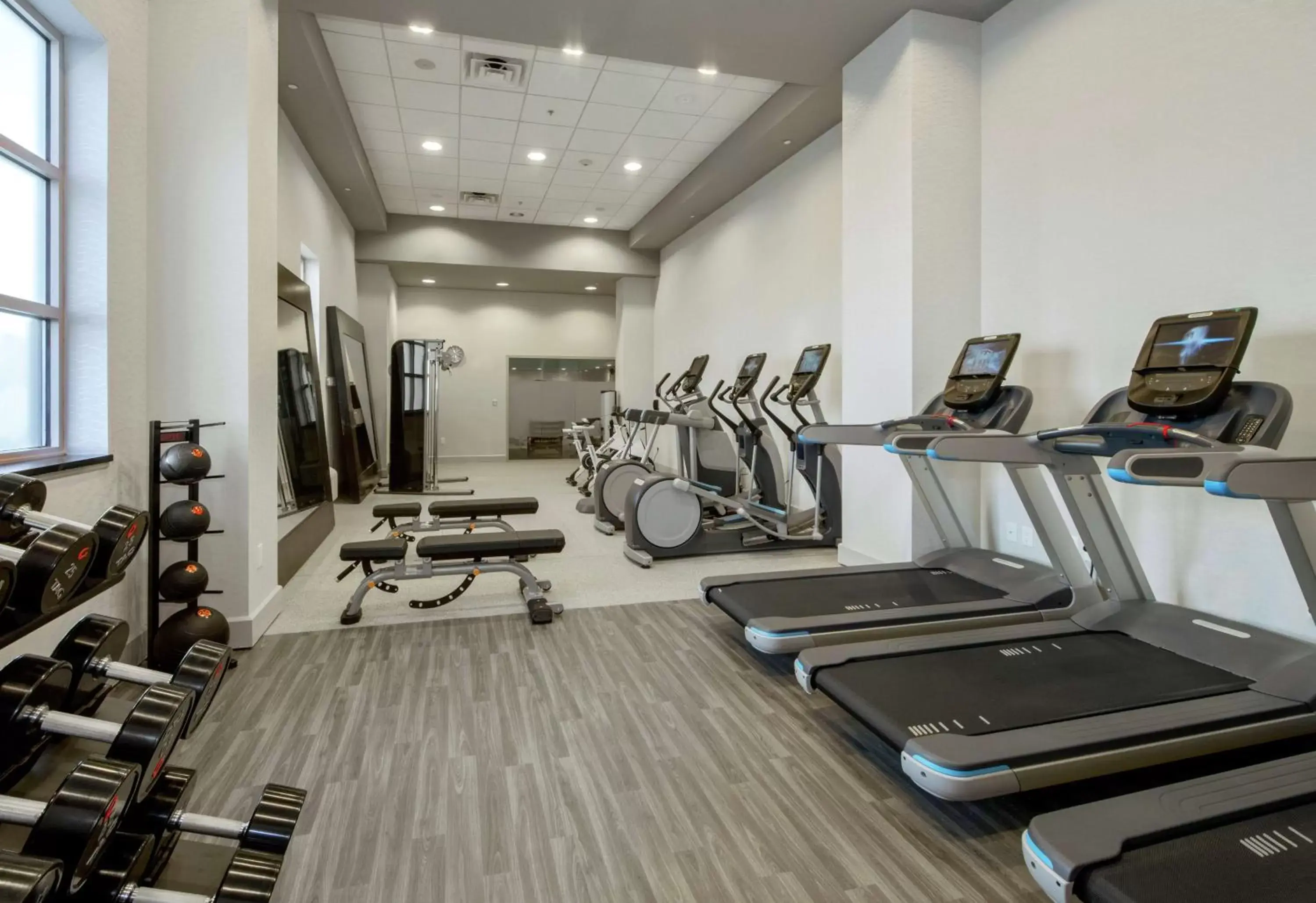 Fitness centre/facilities, Fitness Center/Facilities in Embassy Suites by Hilton Raleigh Durham Airport Brier Creek