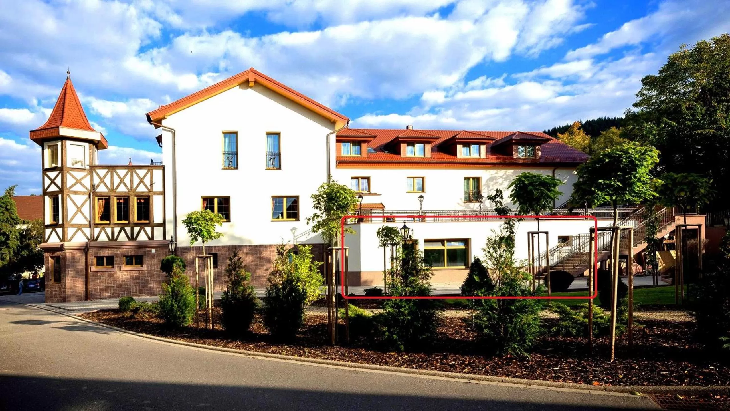 Property building in Hotel Rebstock