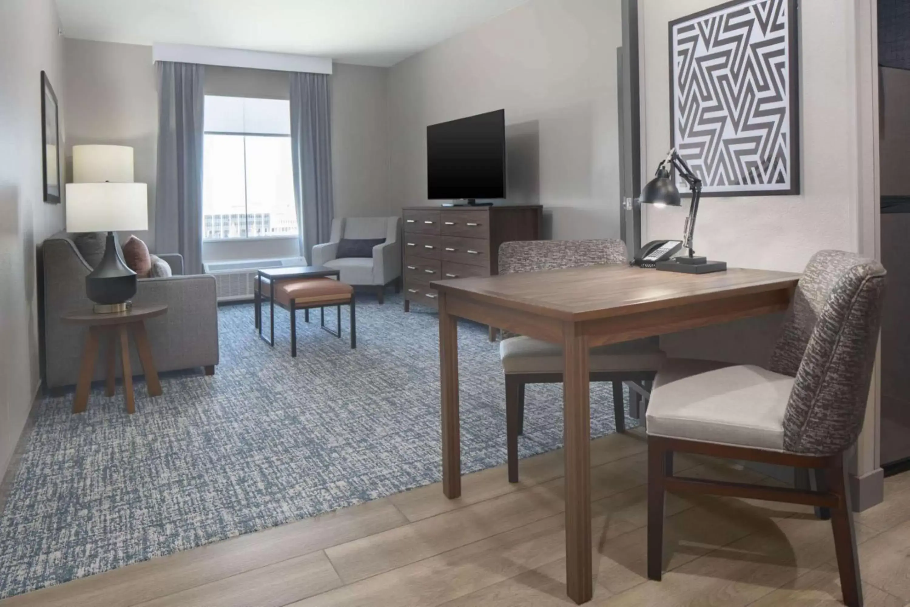 Living room, Seating Area in Homewood Suites by Hilton DFW Airport South, TX