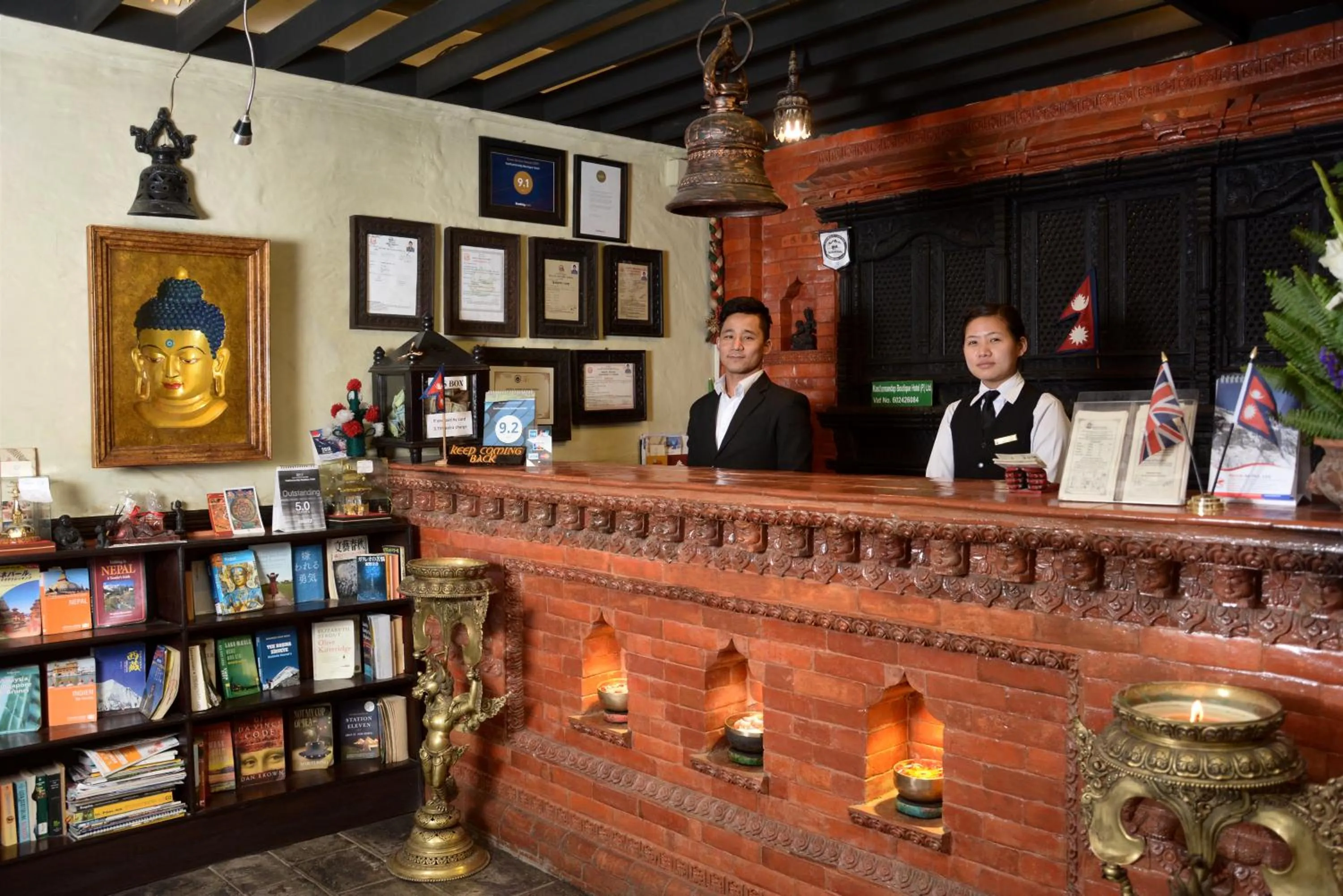 Staff in Kasthamandap Boutique Hotel