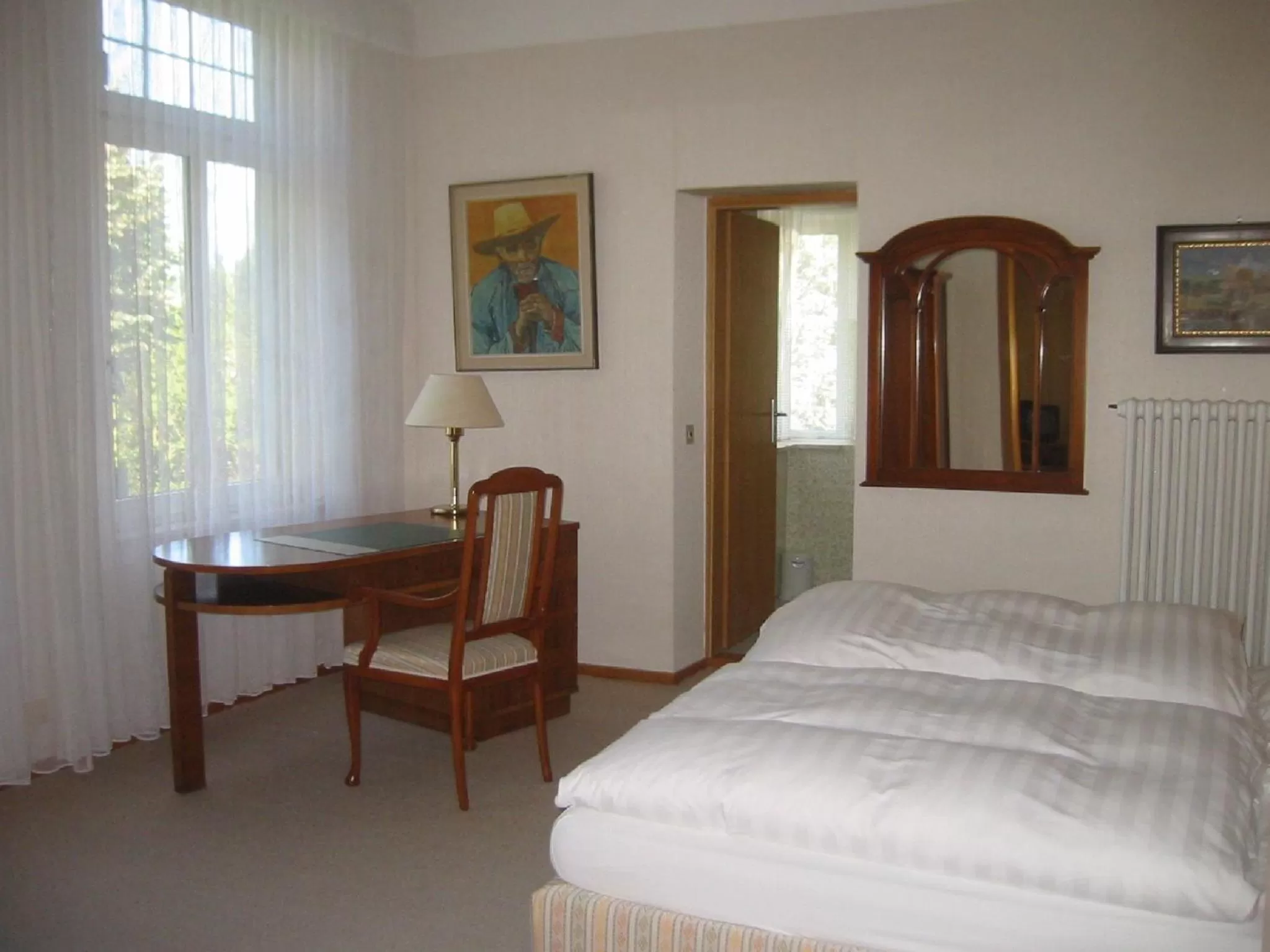 Photo of the whole room, Bed in Pension Thiel