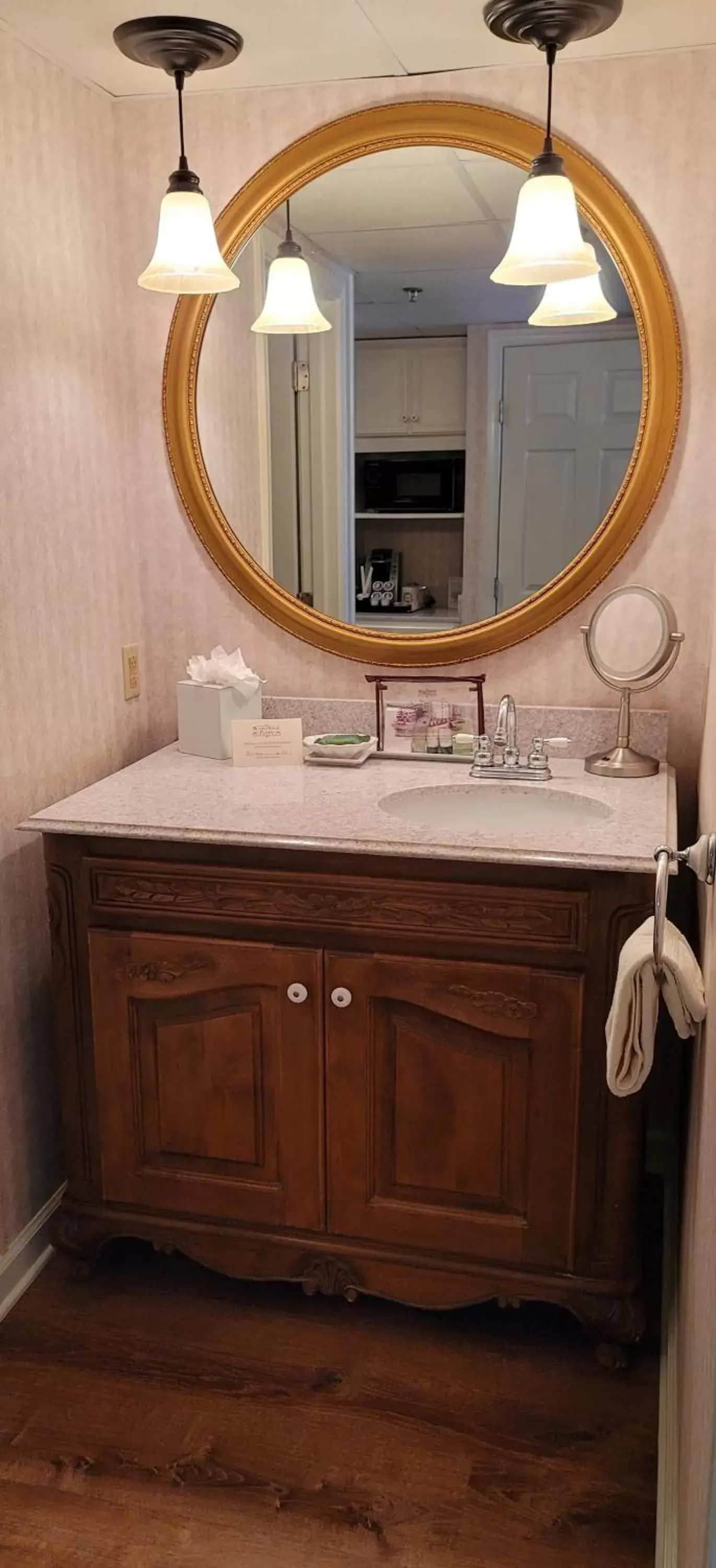 Bathroom in Boardwalk Plaza Hotel