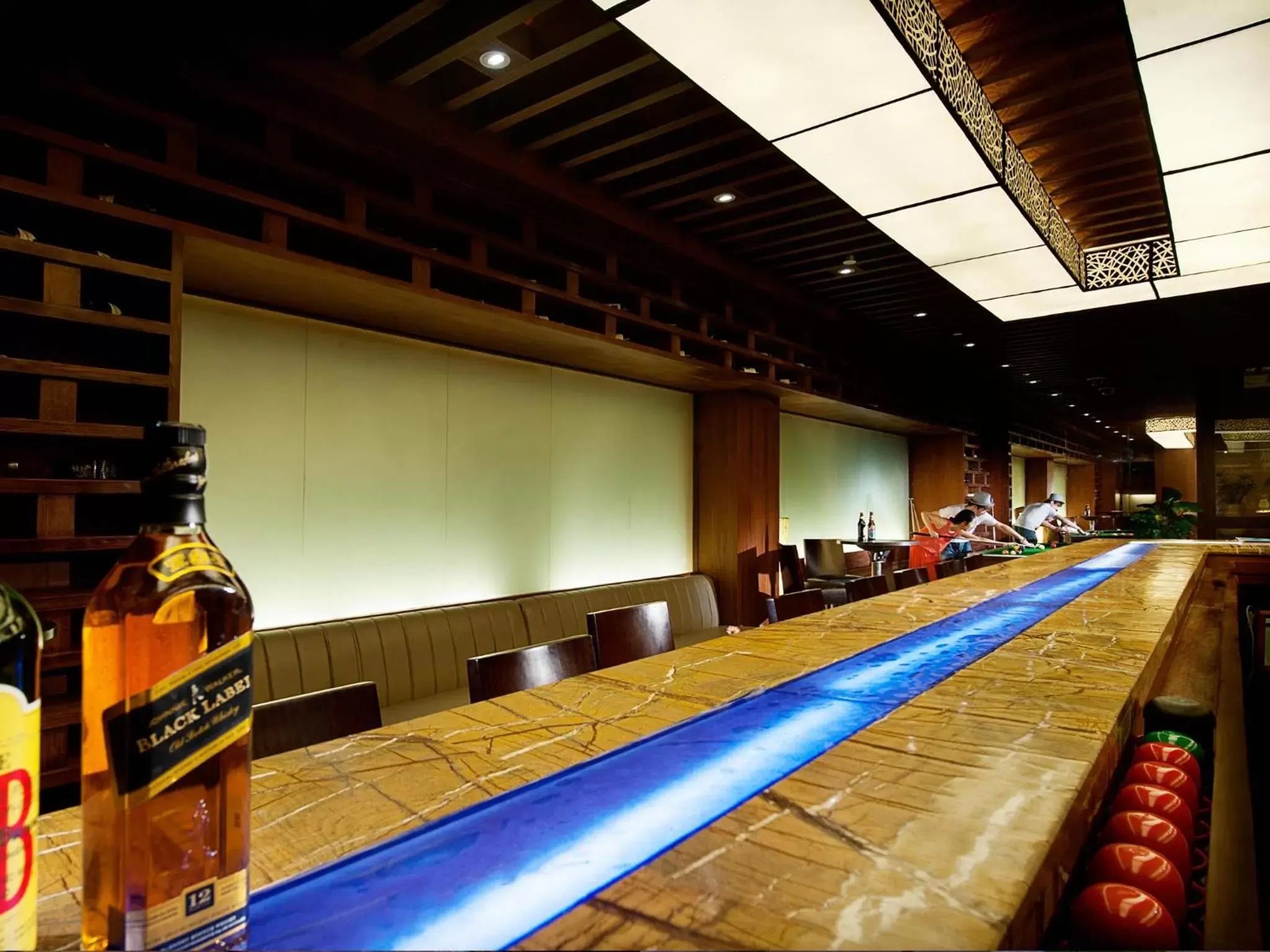 Lounge or bar in Grand Metropark Villa Resort Sanya Yalong Bay