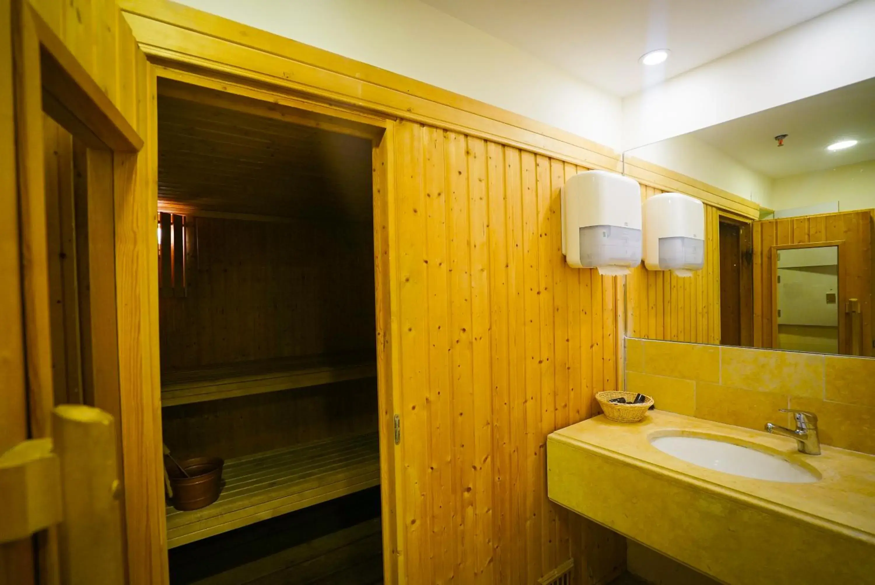 Sauna, Bathroom in Ambassador Hotel