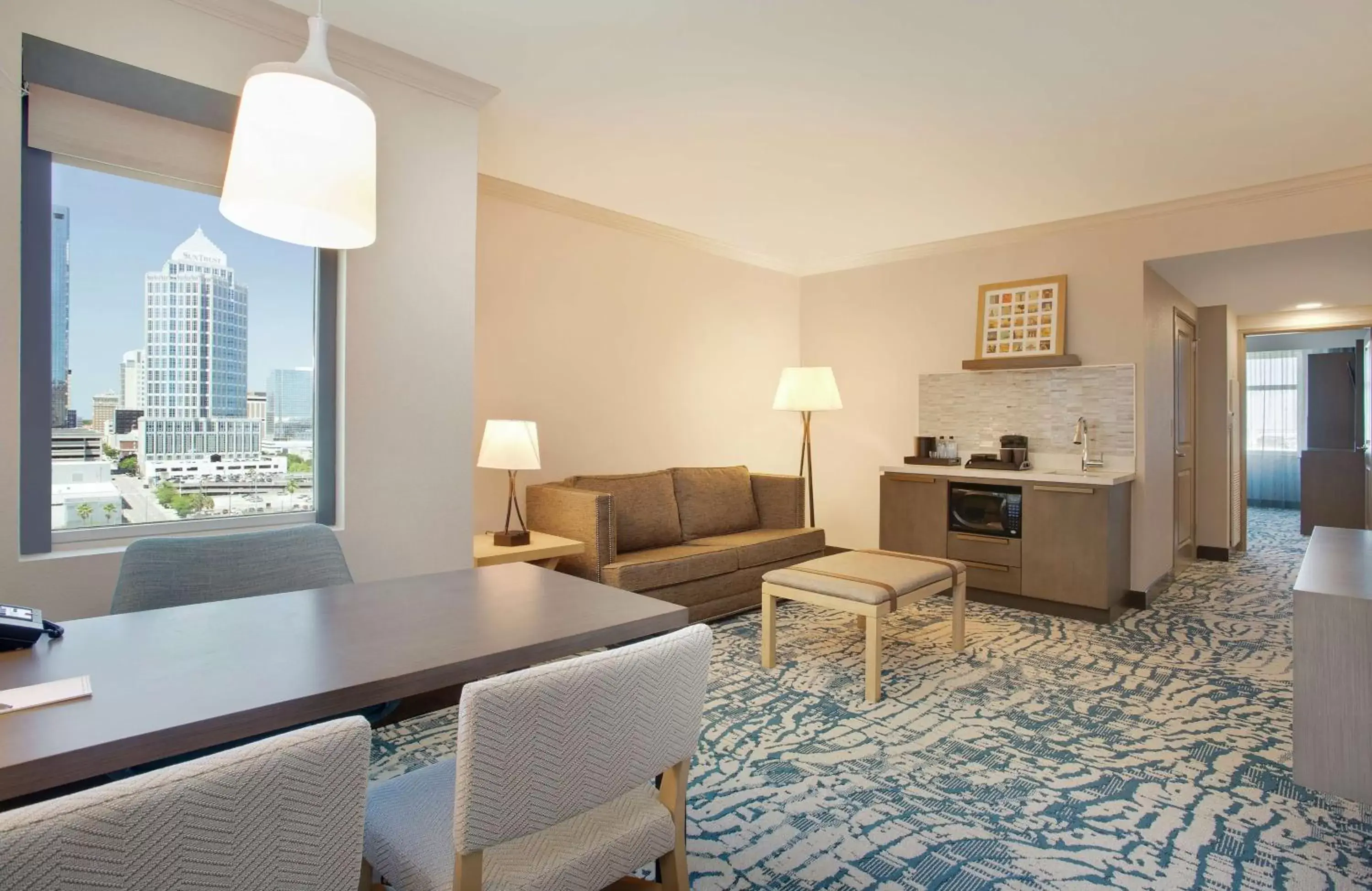 Bedroom, Seating Area in Embassy Suites by Hilton Tampa Downtown Convention Center