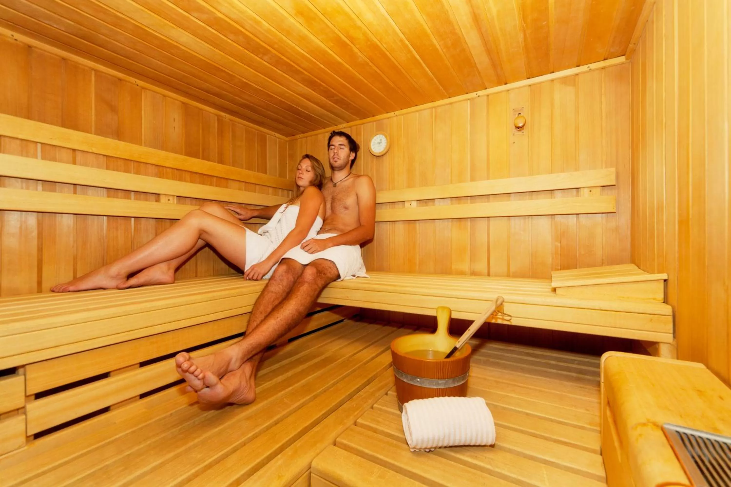 Spa and wellness centre/facilities in Hotel Christiania Saas-Fee