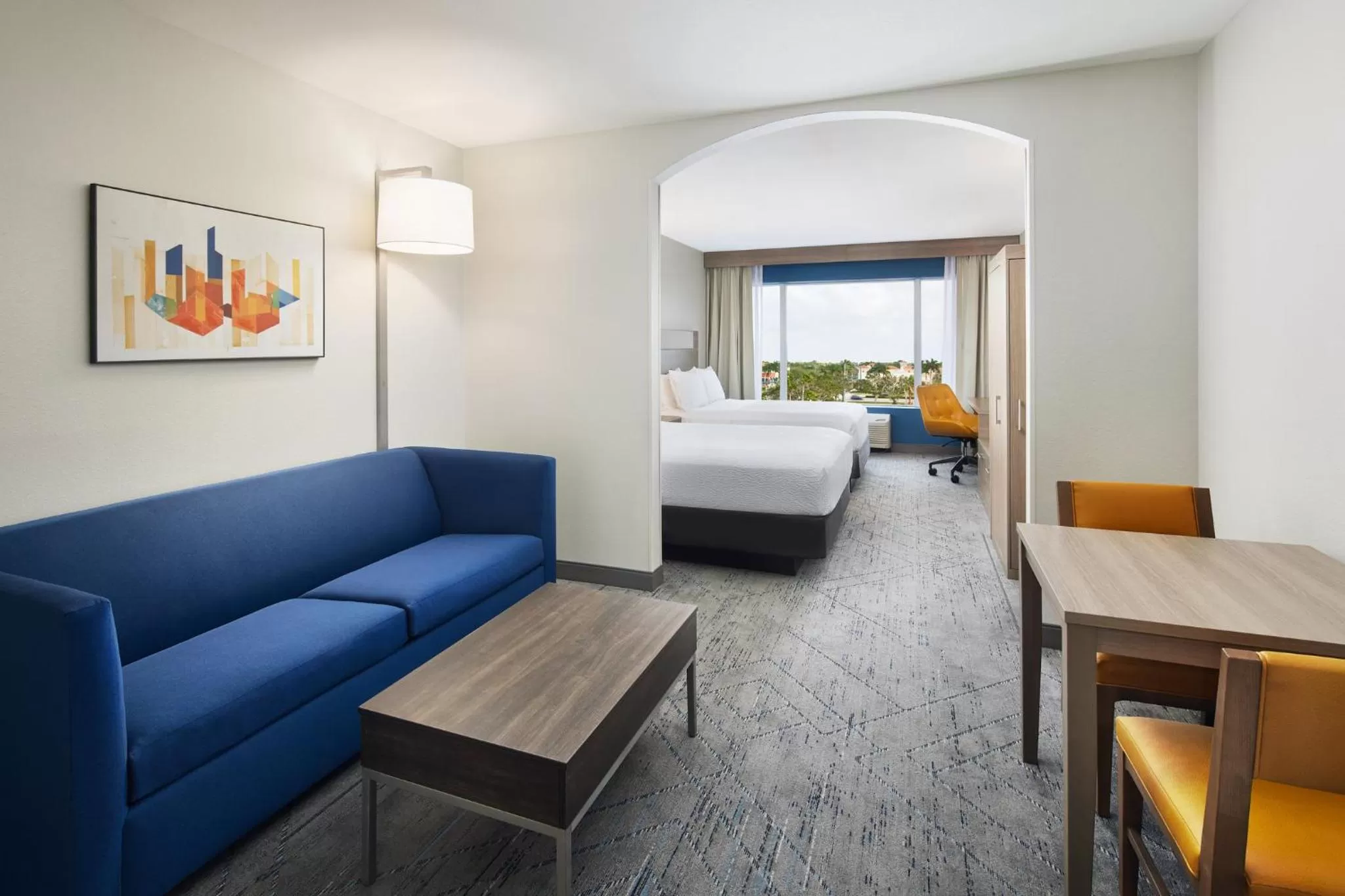 Bedroom, Bed in Holiday Inn Express Hotel & Suites Port St. Lucie West by IHG