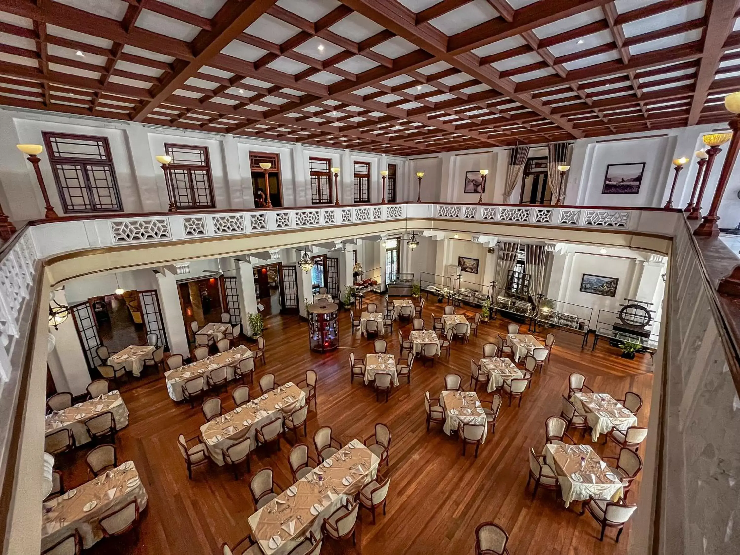 Dining area in Hotel Suisse