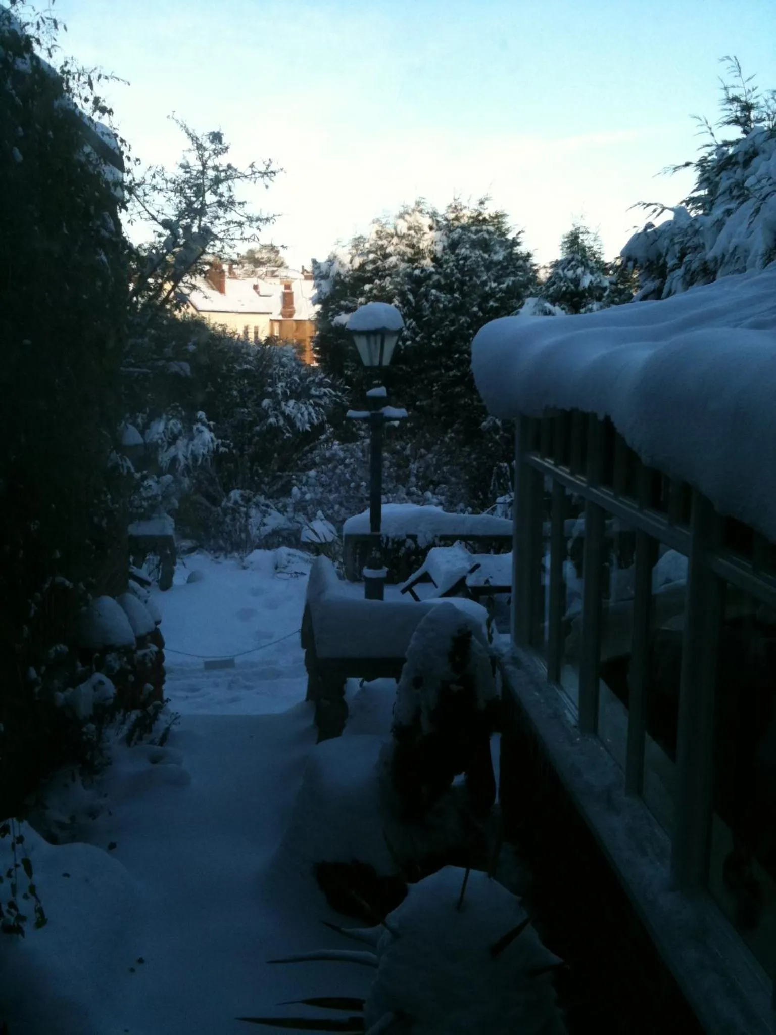 Winter in Tower House 1066