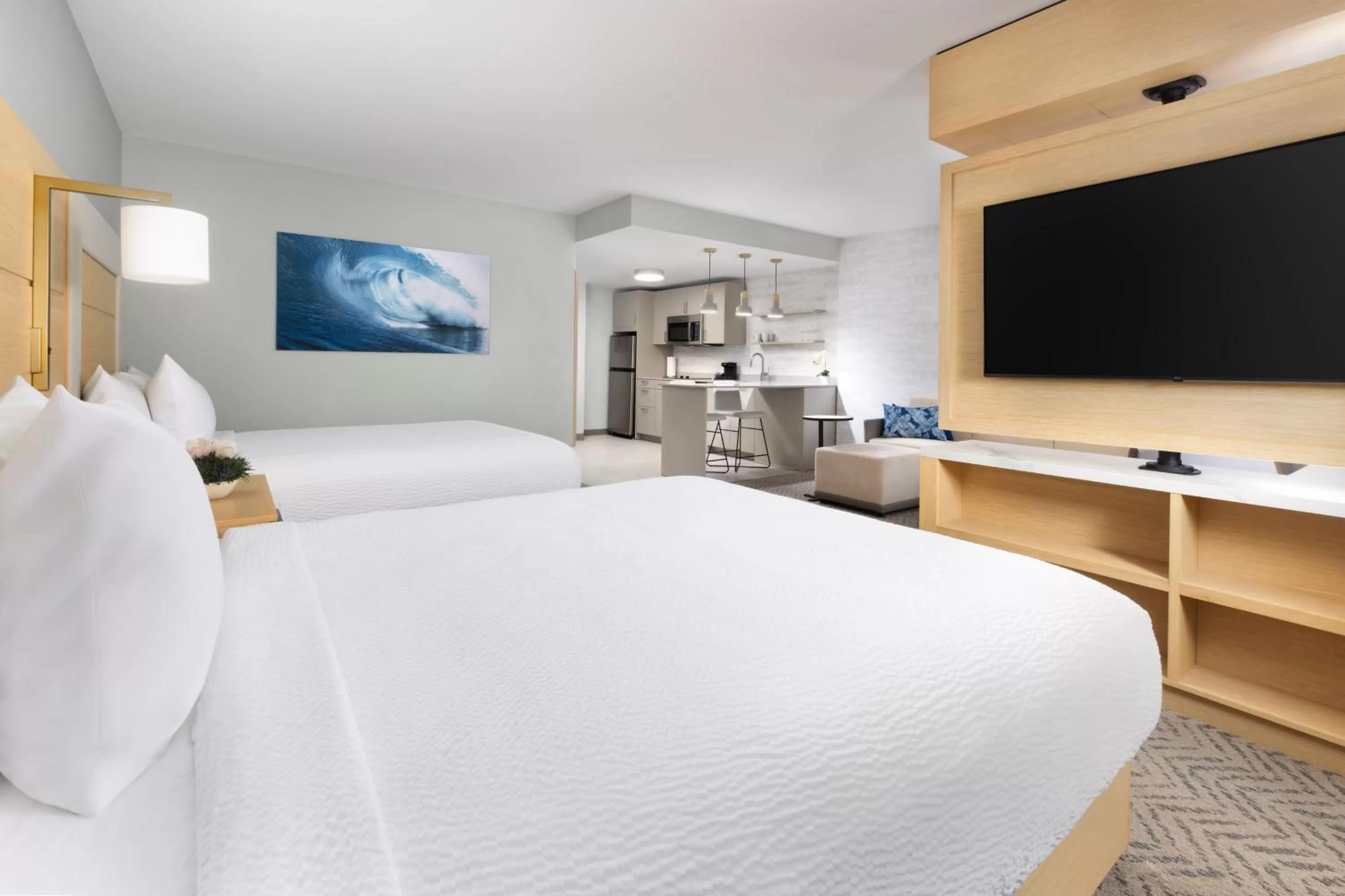 Bedroom, Bed in Residence Inn by Marriott San Juan Isla Verde