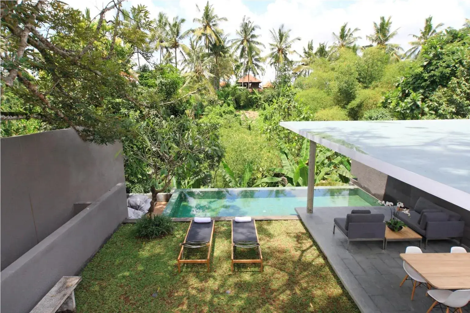 View (from property/room), Pool View in Aria Villas Ubud