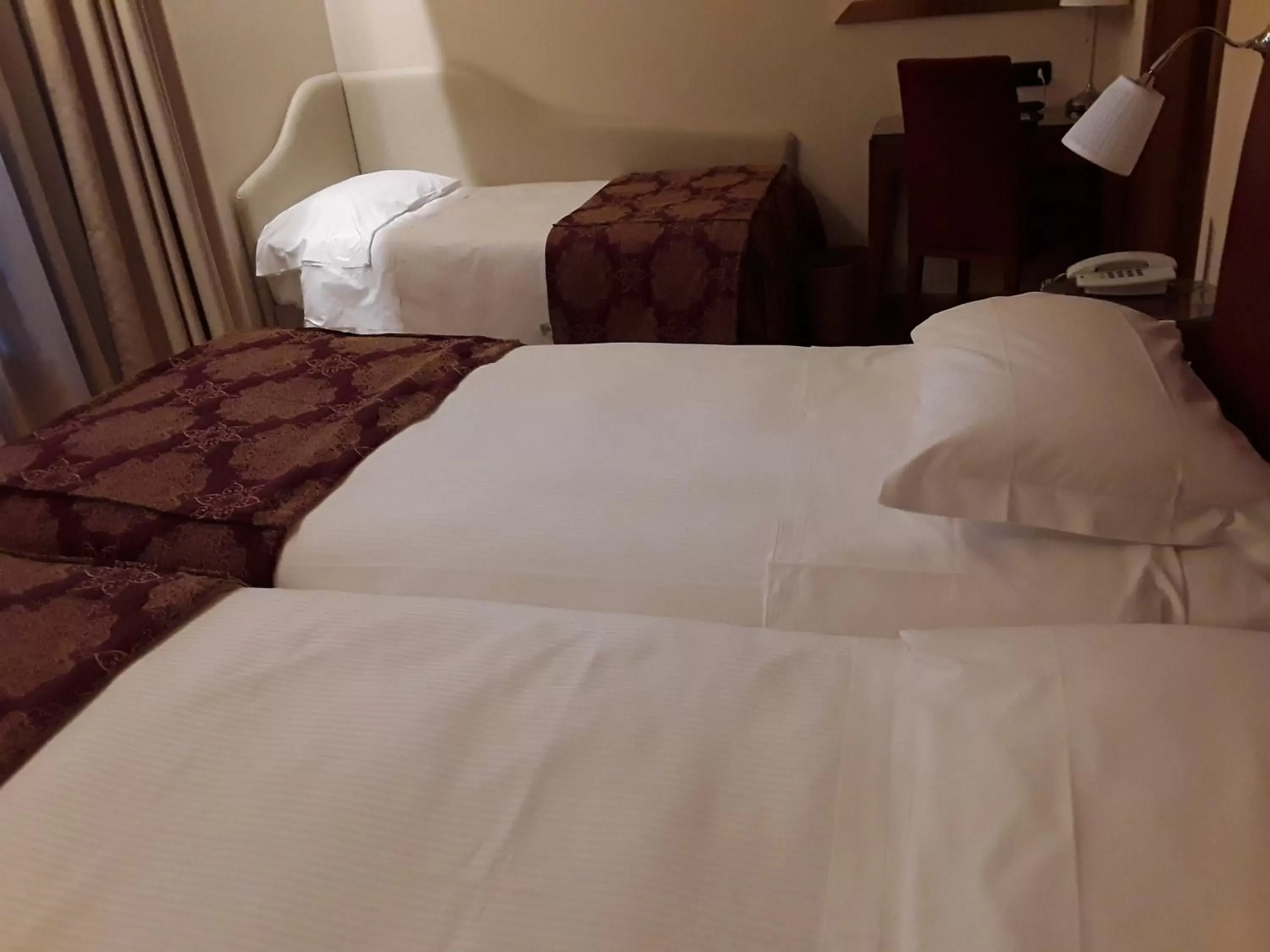 Bed in Monica Hotel Fiera