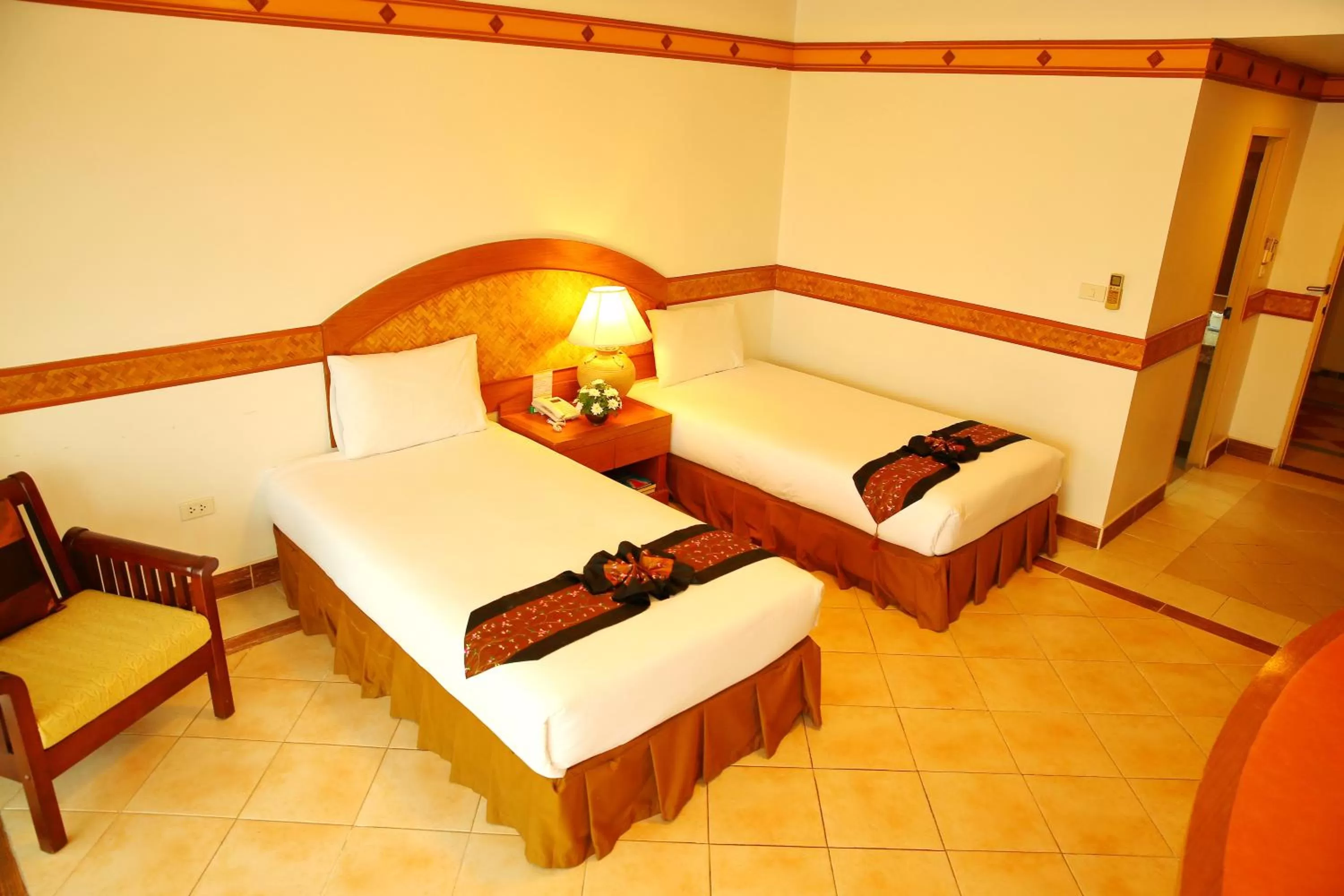Bed in Diana Garden Resort - SHA Extra Plus