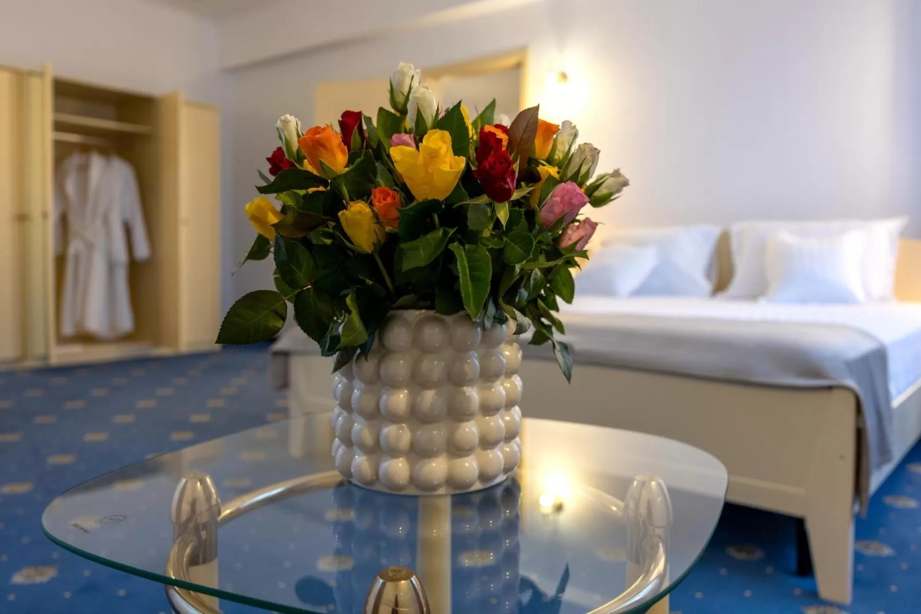 Bed in Hotel Sir Royal