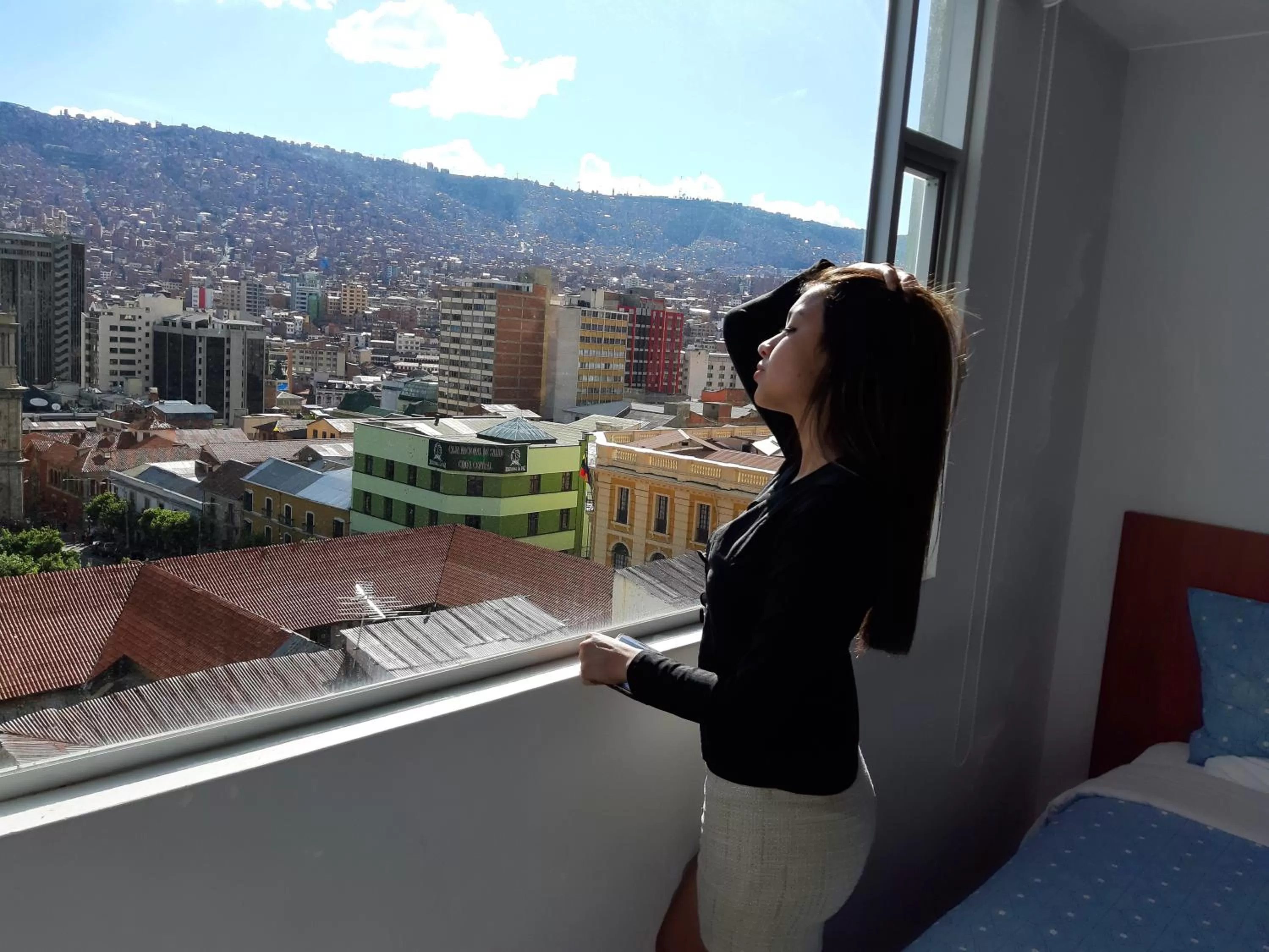 City view in Hotel Madrid