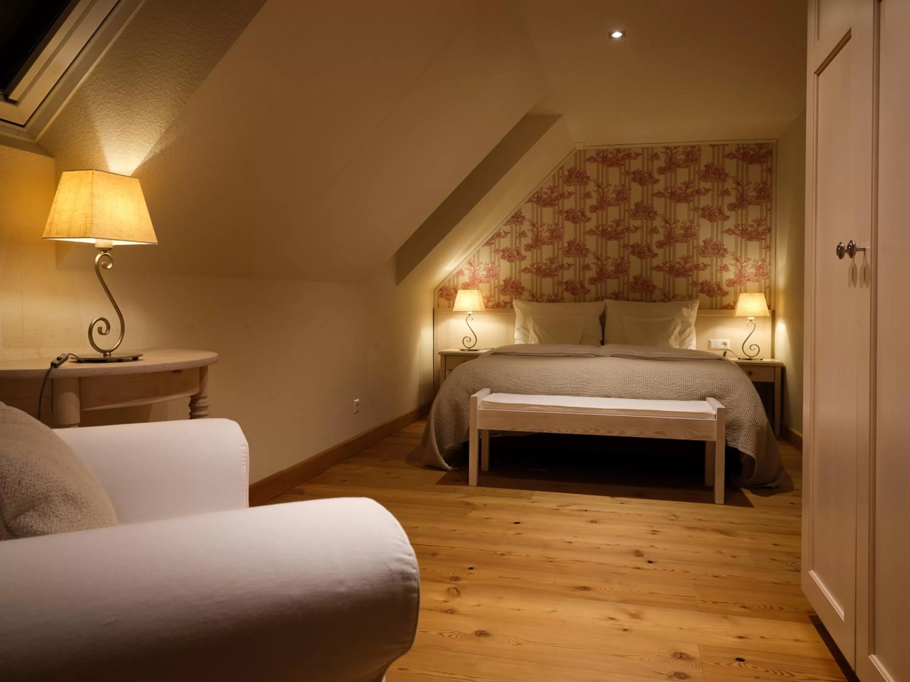 Photo of the whole room, Bed in Boutique Hotel Mühle Schluchsee