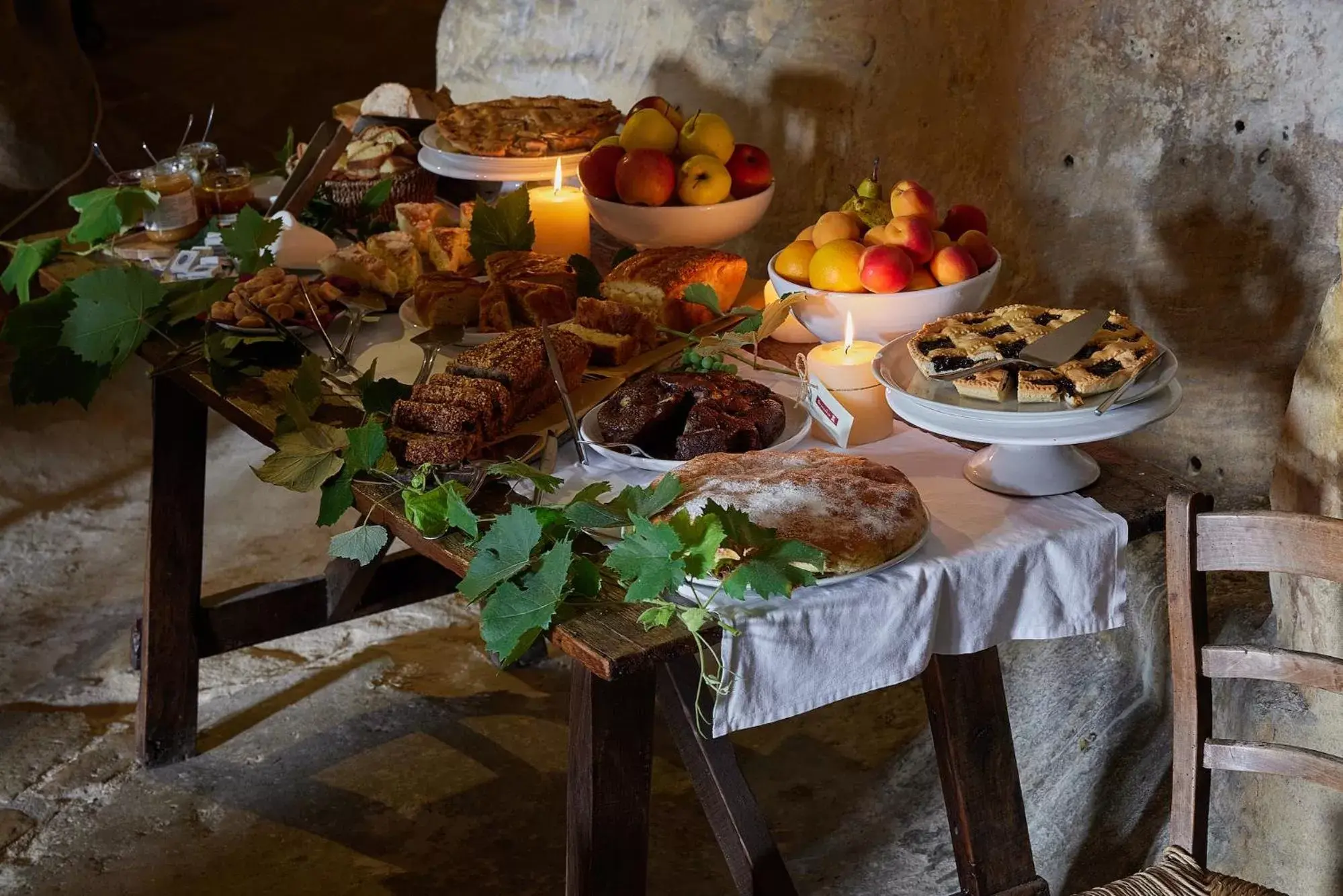 Breakfast in Sextantio Le Grotte Della Civita