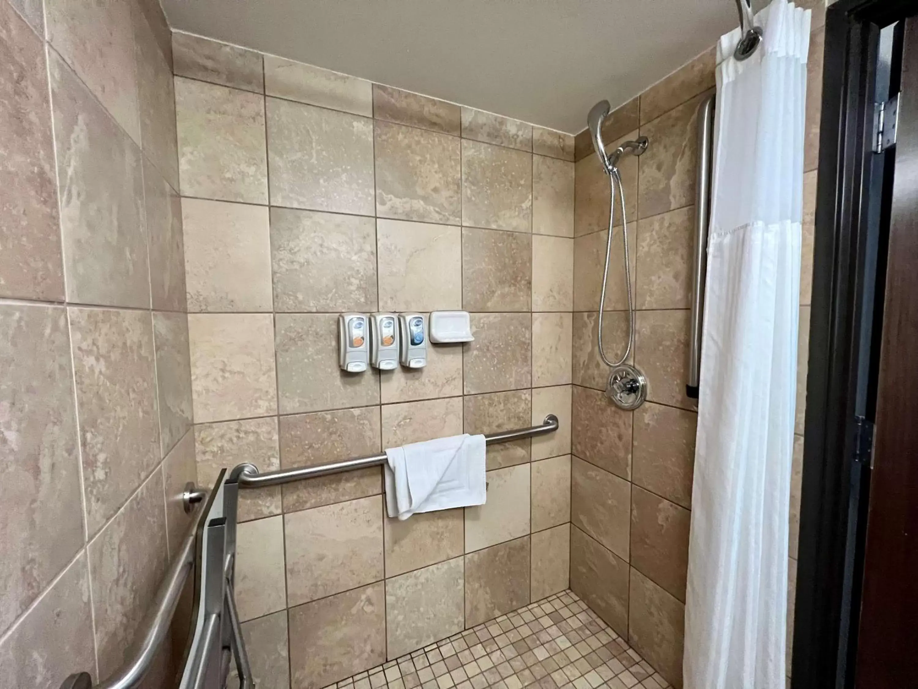 Bathroom in Salt Lake Plaza Hotel SureStay Collection by Best Western
