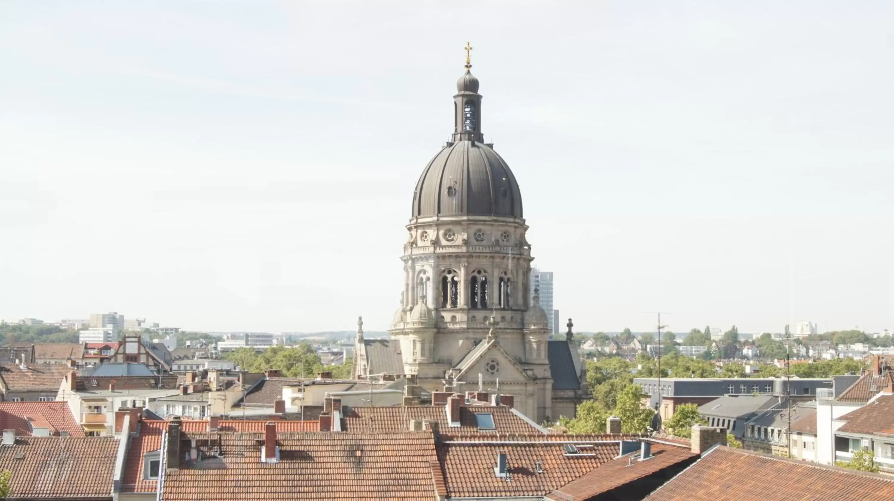 City view in Mainzer Hof