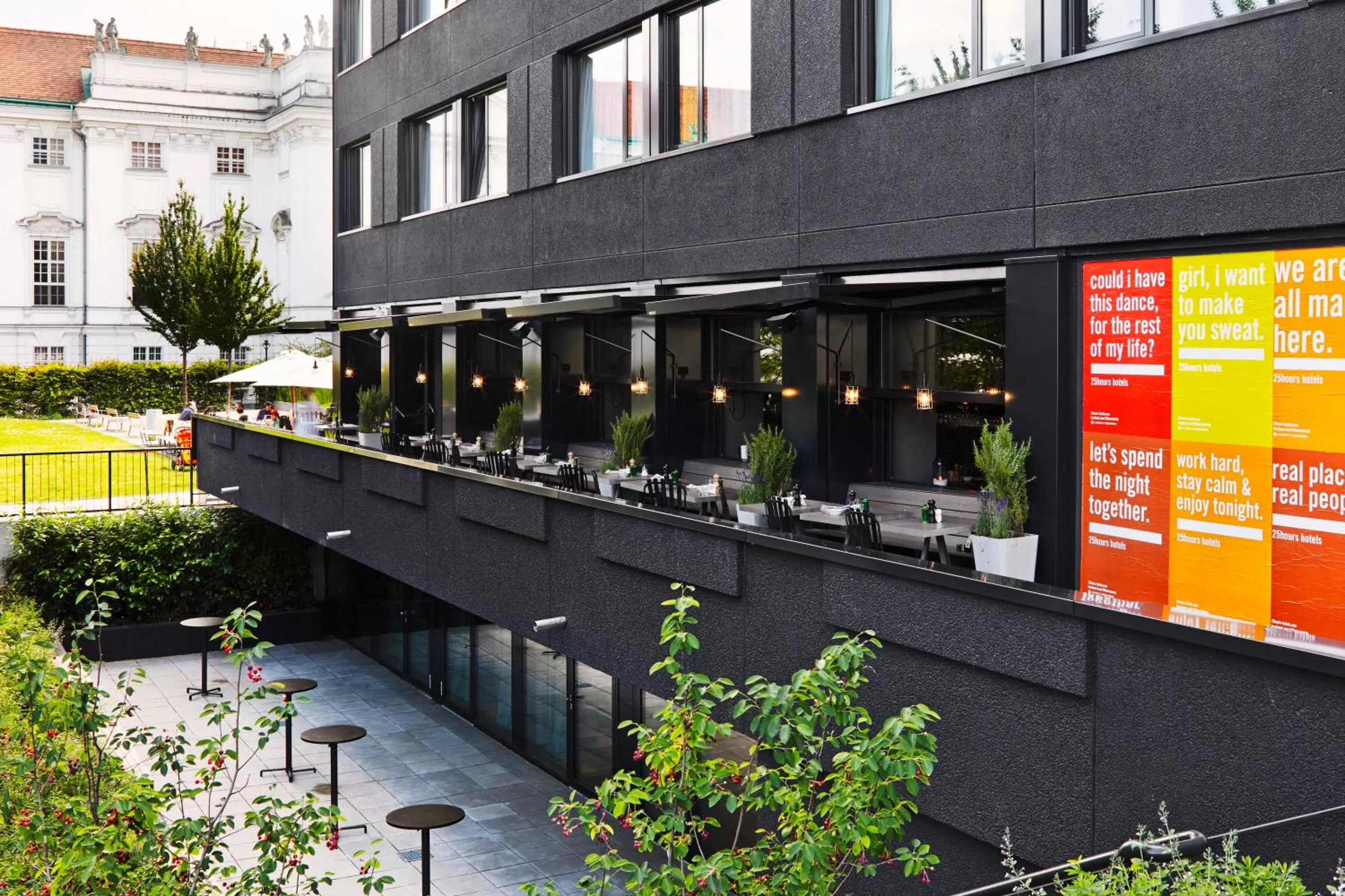 Restaurant/places to eat in 25hours Hotel beim MuseumsQuartier