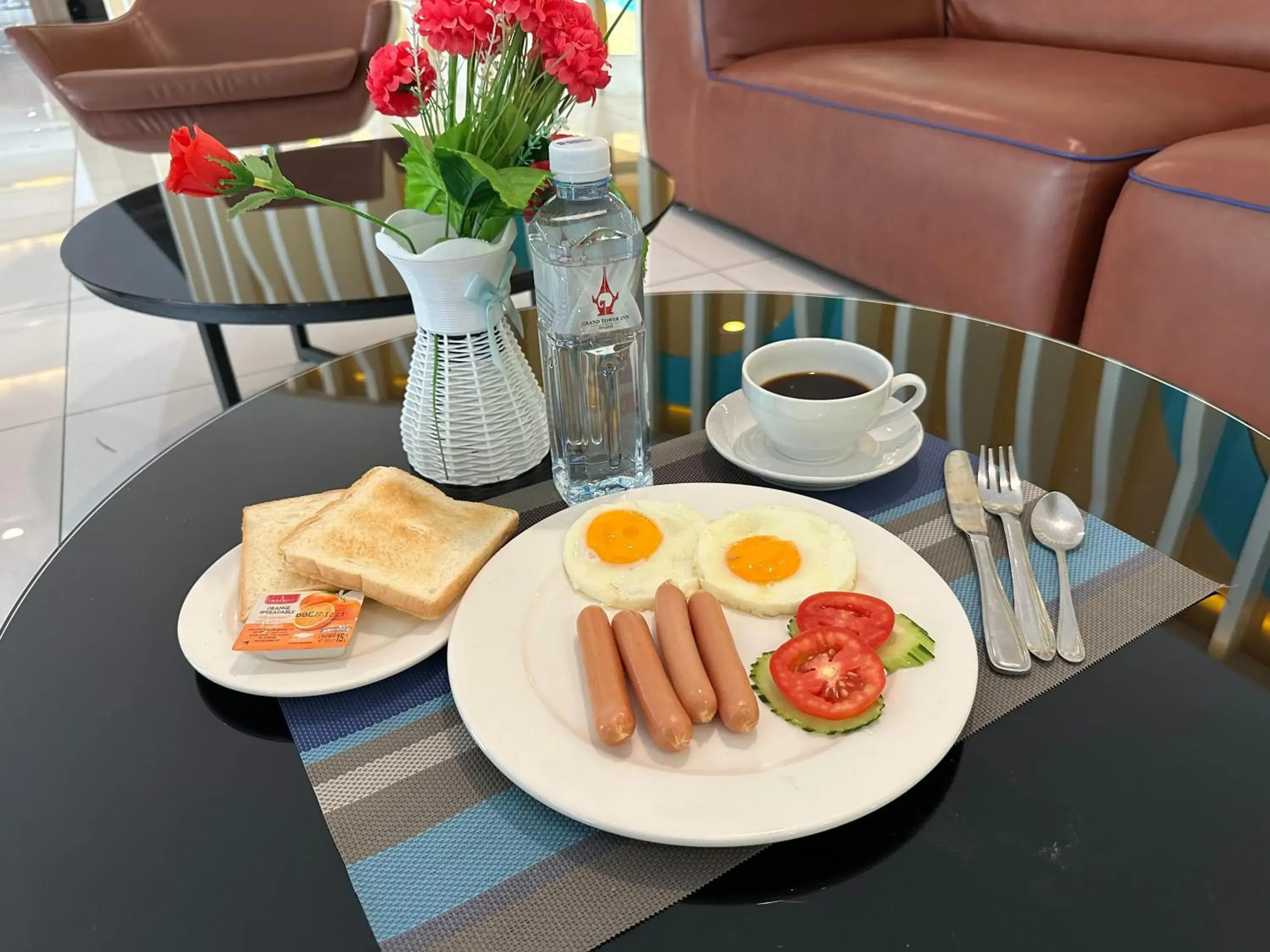 Breakfast in Grand Tower Inn Sathorn Hotel - SHA Plus