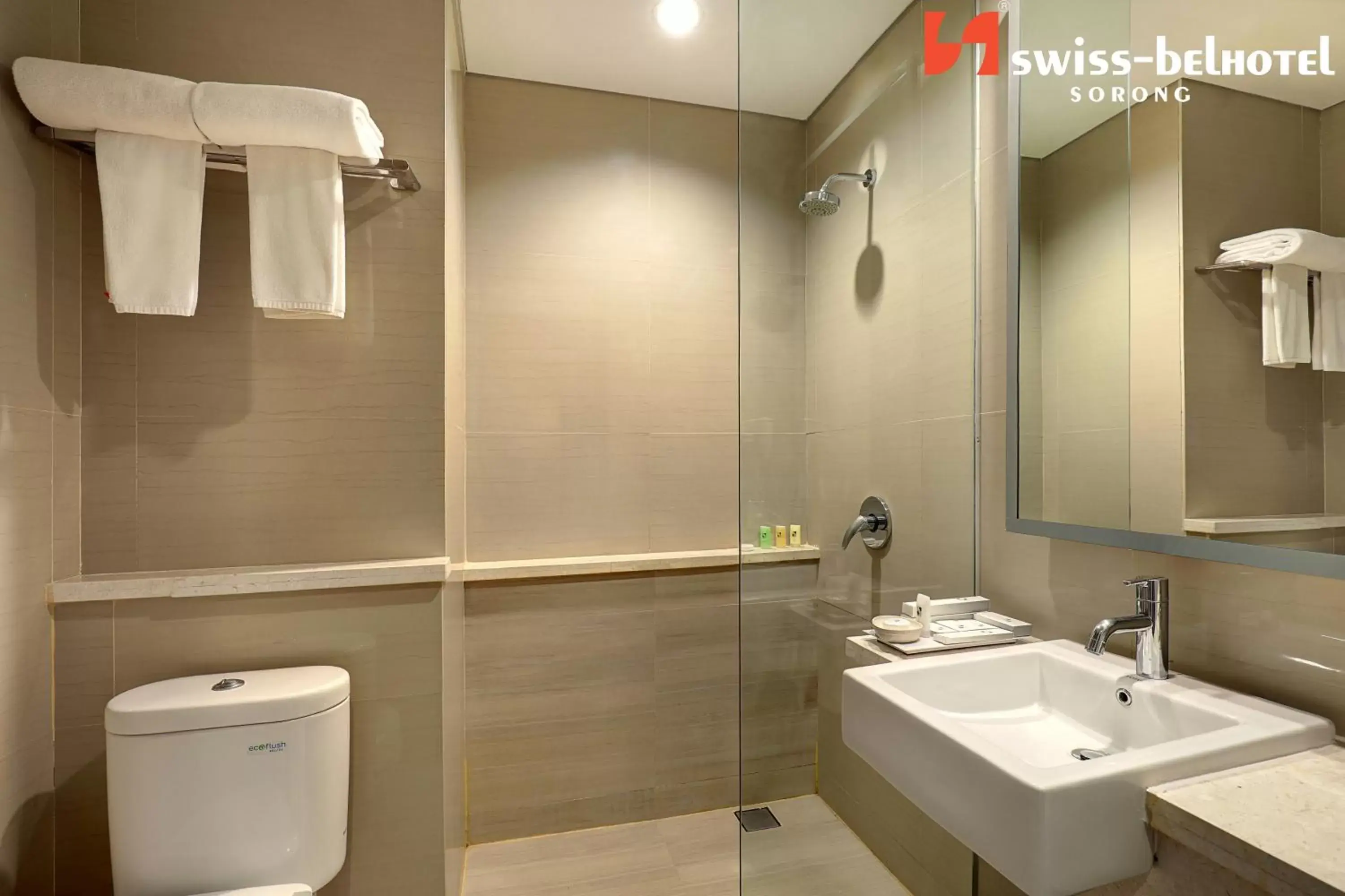 Shower, Bathroom in Swiss-Belhotel Sorong