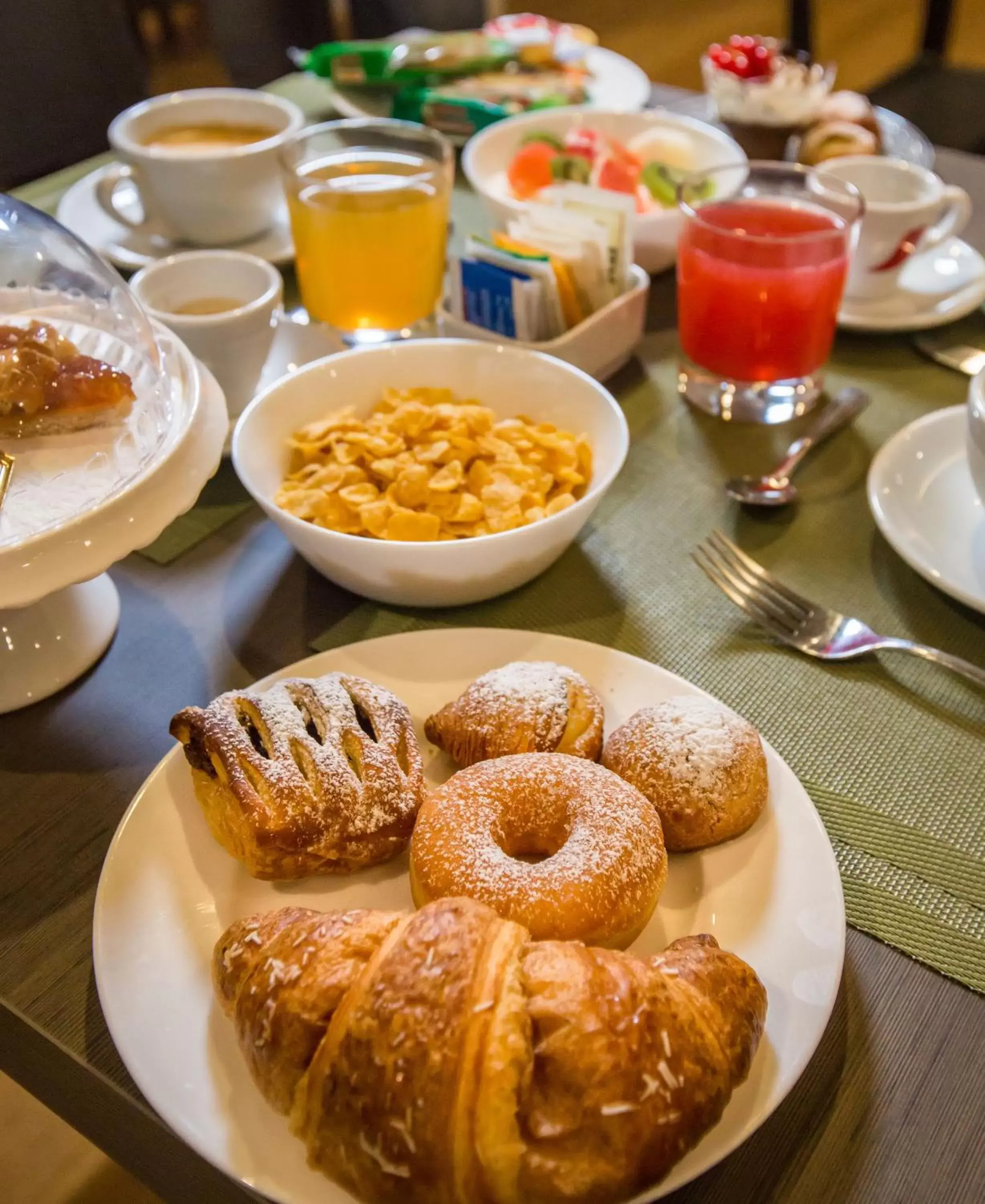 Food and drinks, Breakfast in Hotel Europa Art Caserta