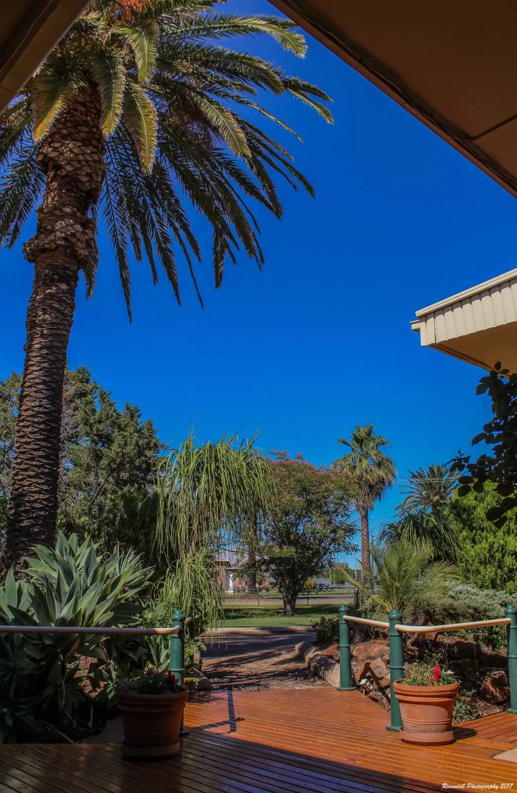 Balcony/Terrace in Motel Riverina