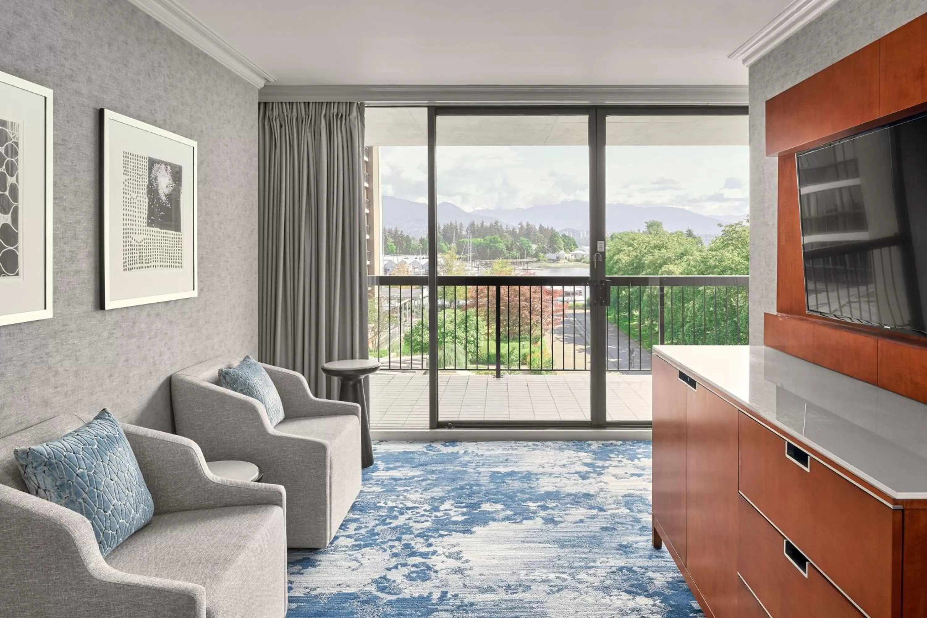 Bedroom in The Westin Bayshore, Vancouver