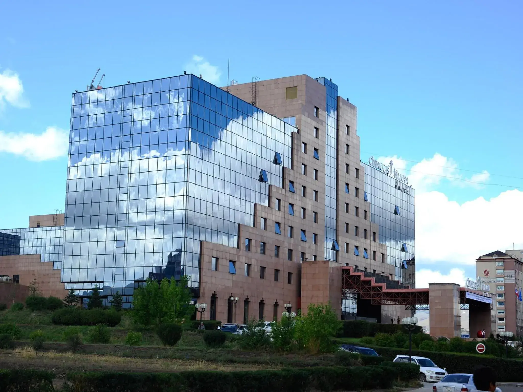 Property building in Chinggis Khaan Hotel Property building in Chinggis Khaan Hotel