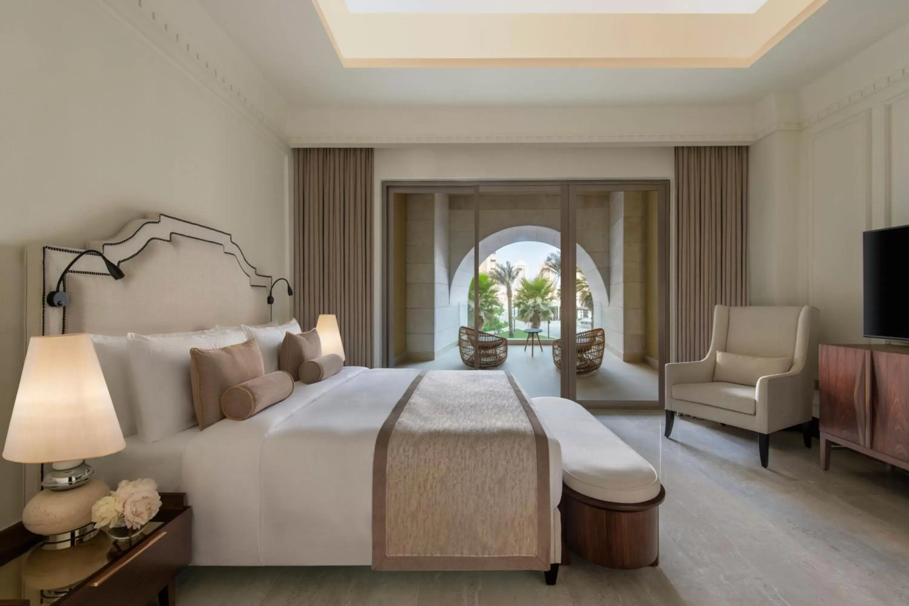 Bedroom in The St Regis Marsa Arabia Island, The Pearl Qatar