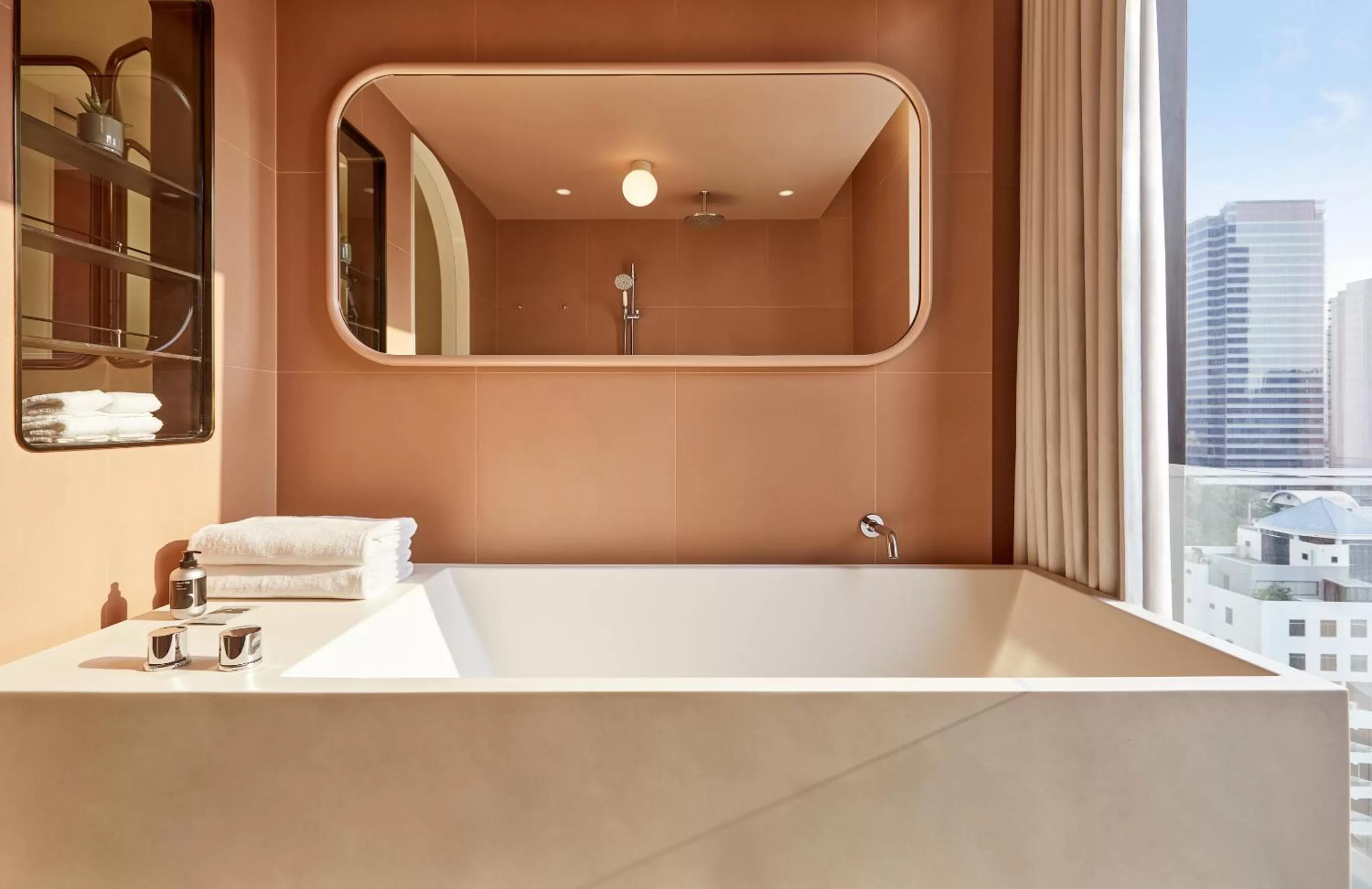 Bathroom in The Standard, Bangkok Mahanakhon