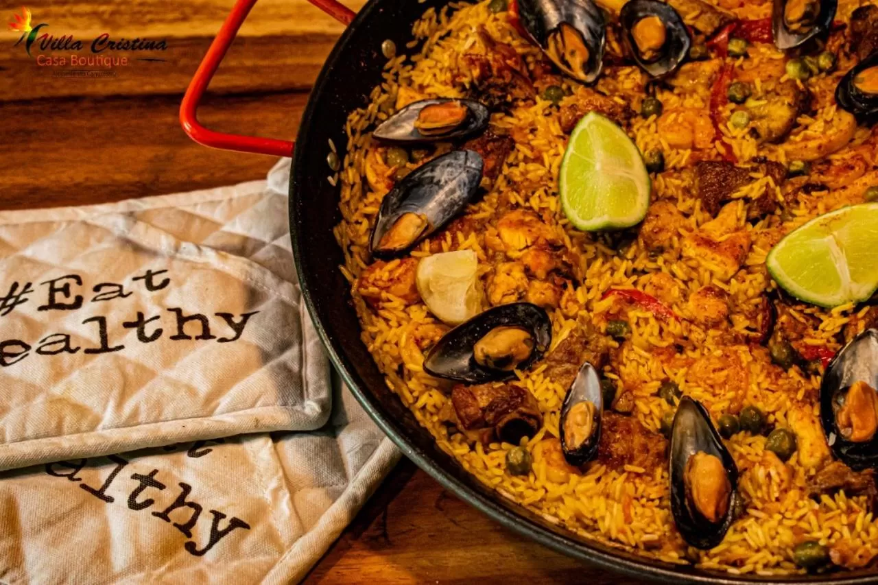 Food in Villa Cristina - Casa Boutique