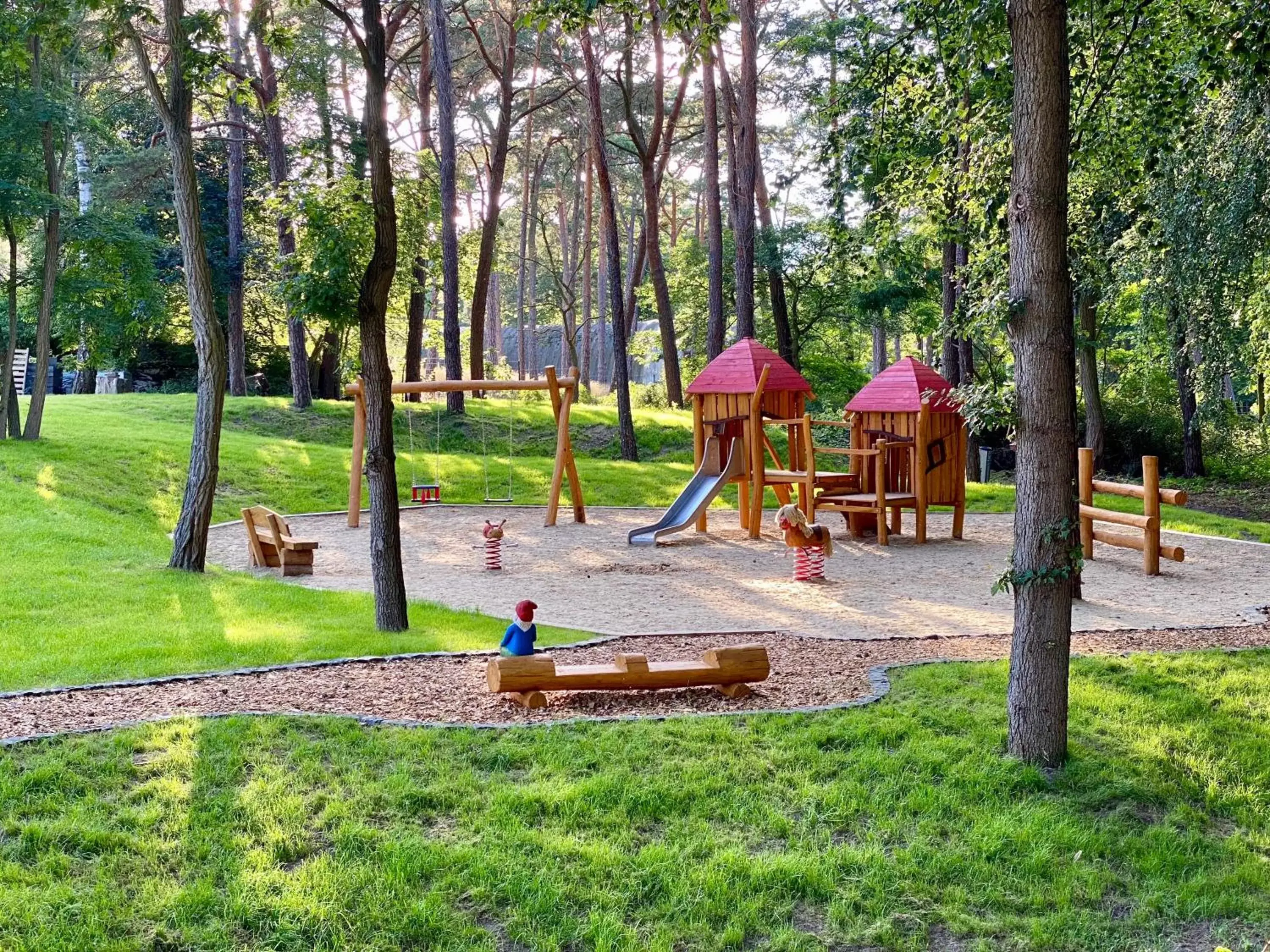 Children play ground, Children's Play Area in Hotel Residenz Waldoase