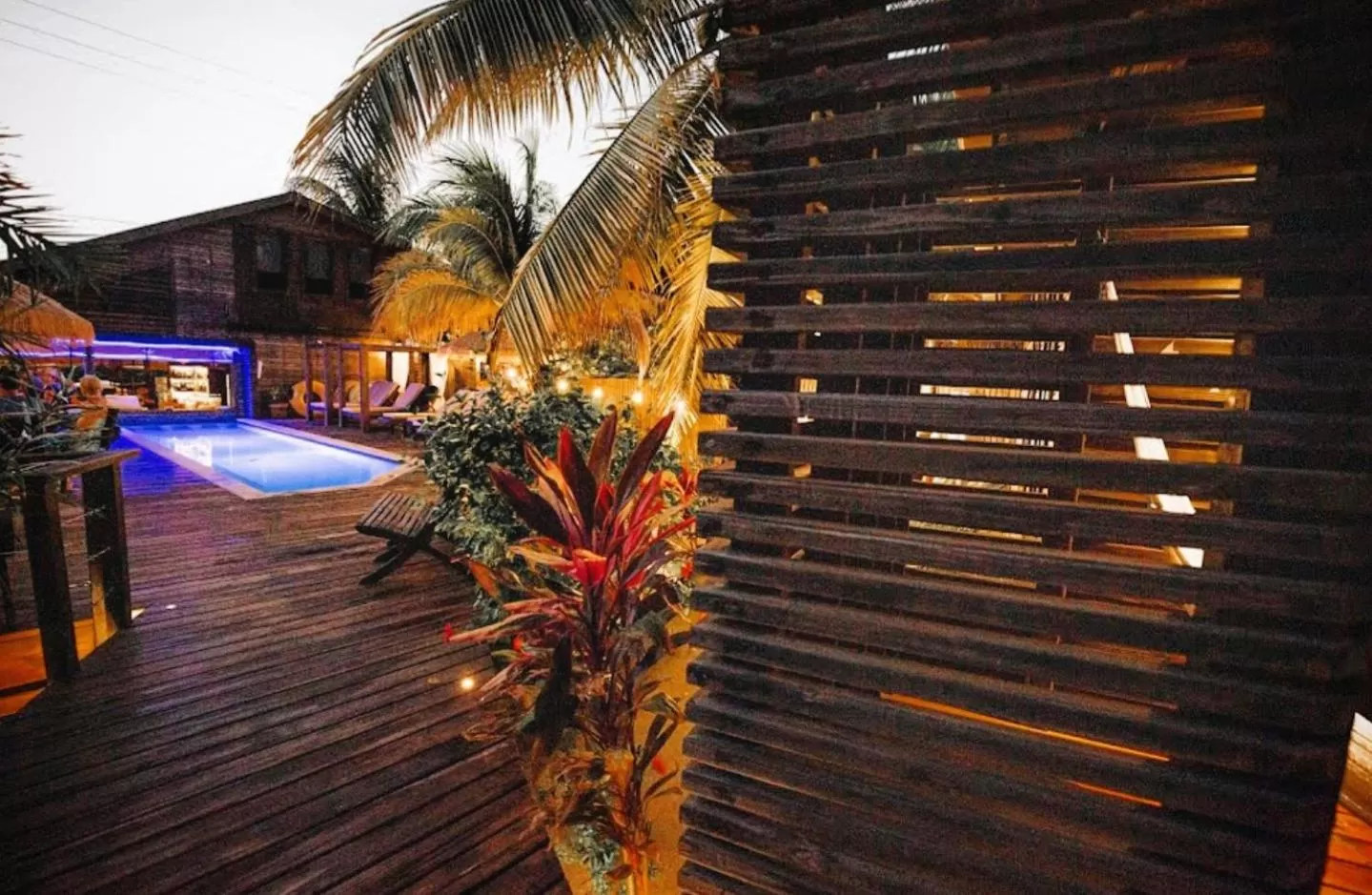 Patio in PUR Boutique Cabanas, Adults Only