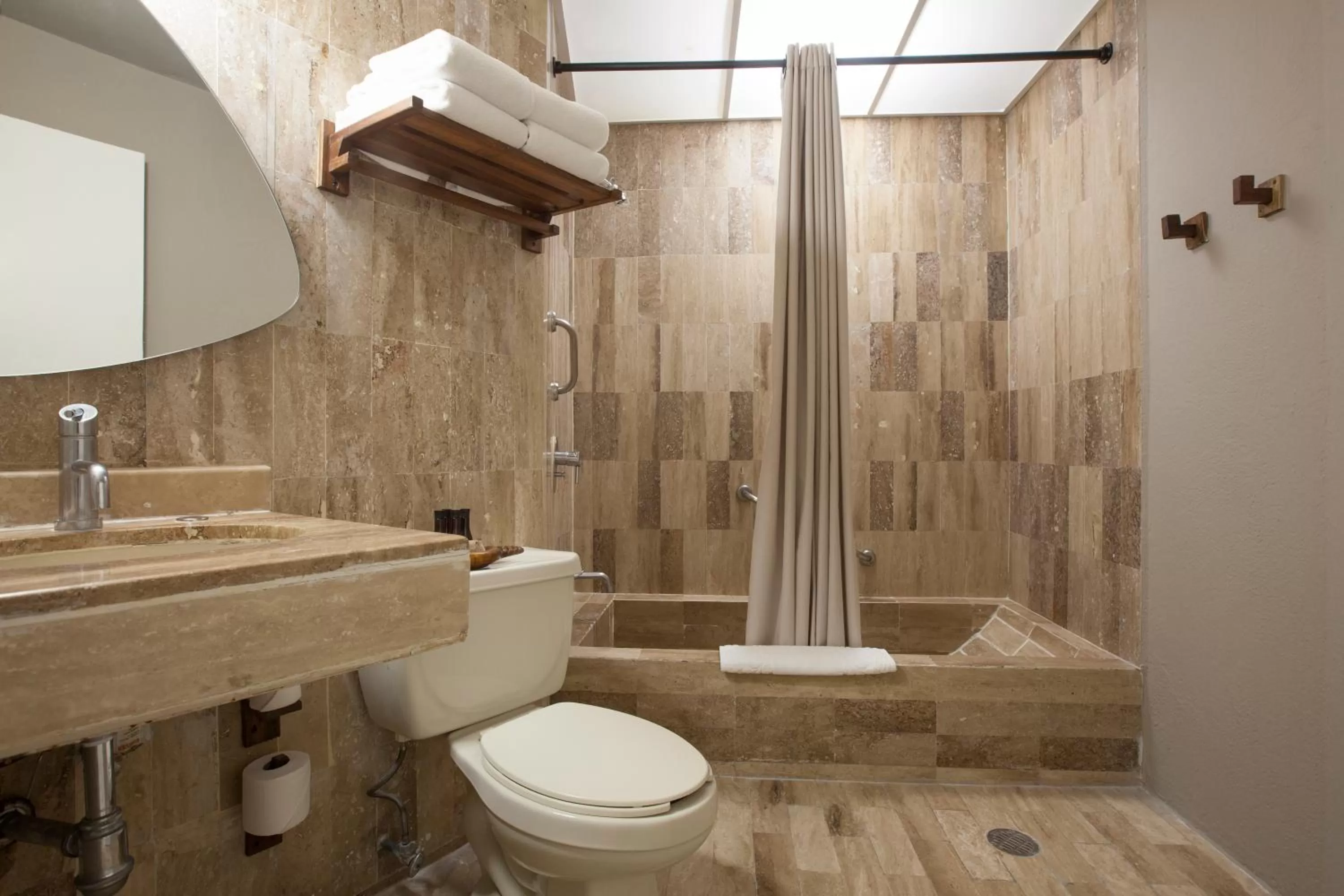 Shower in Gaviana Resort