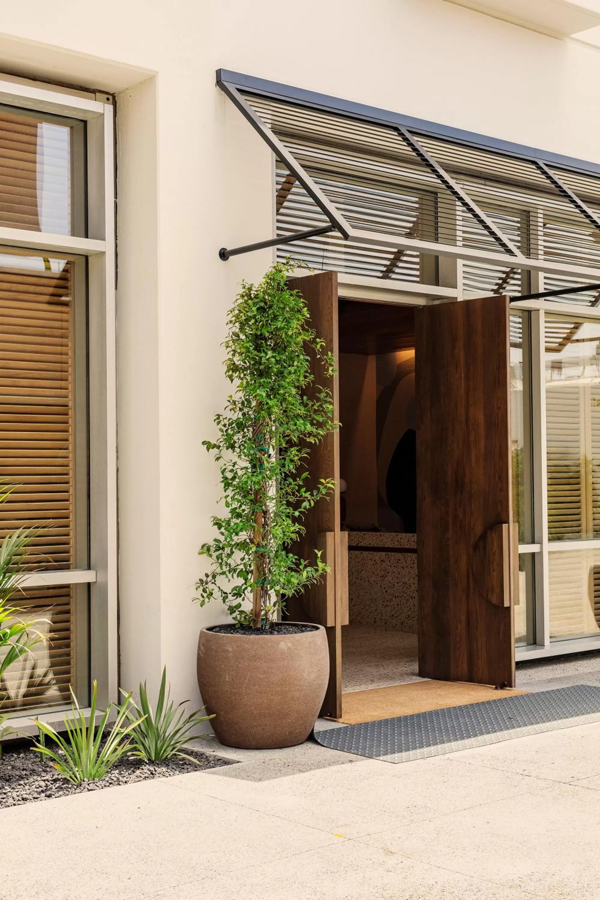 Facade/entrance in Hotel June West LA, a Member of Design Hotels