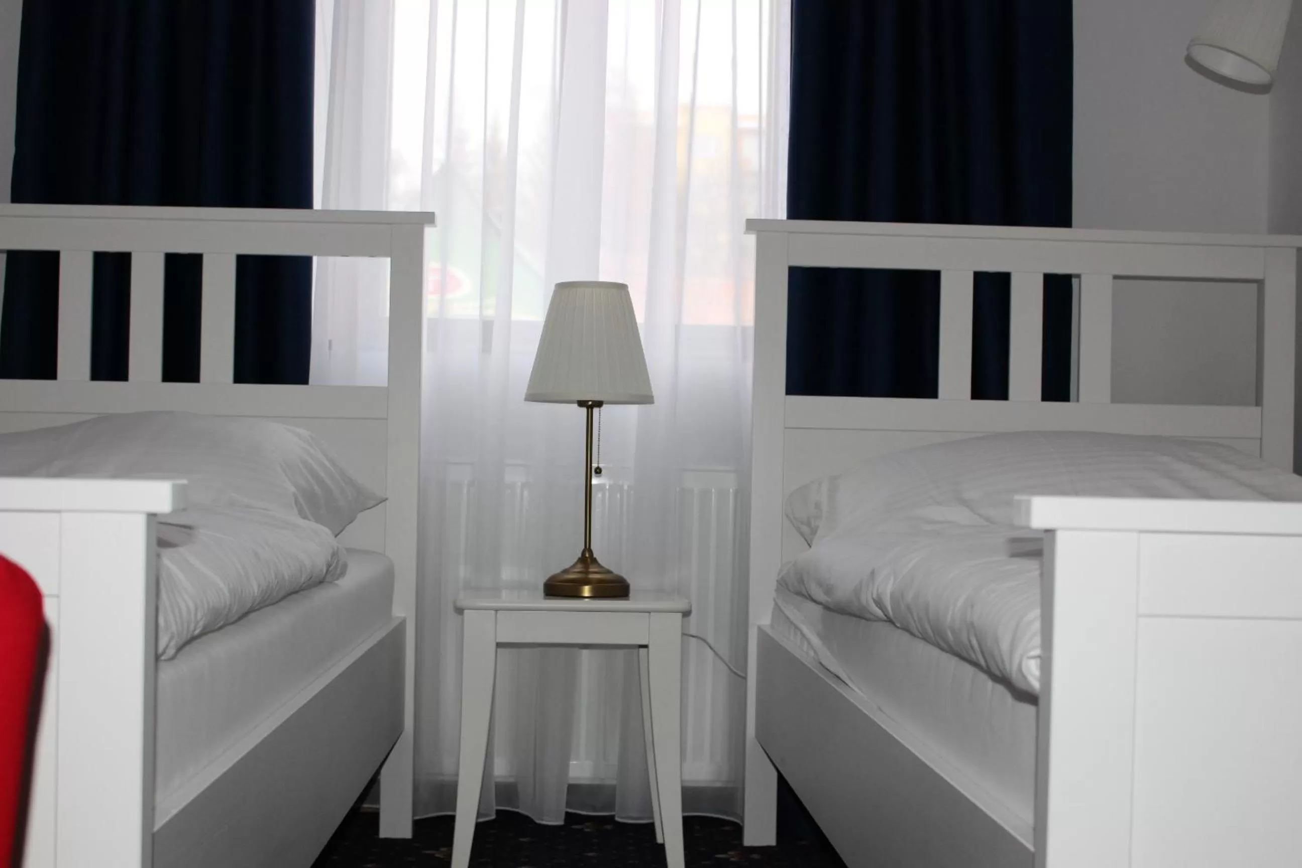 Decorative detail, Bed in Hotel Amadeus