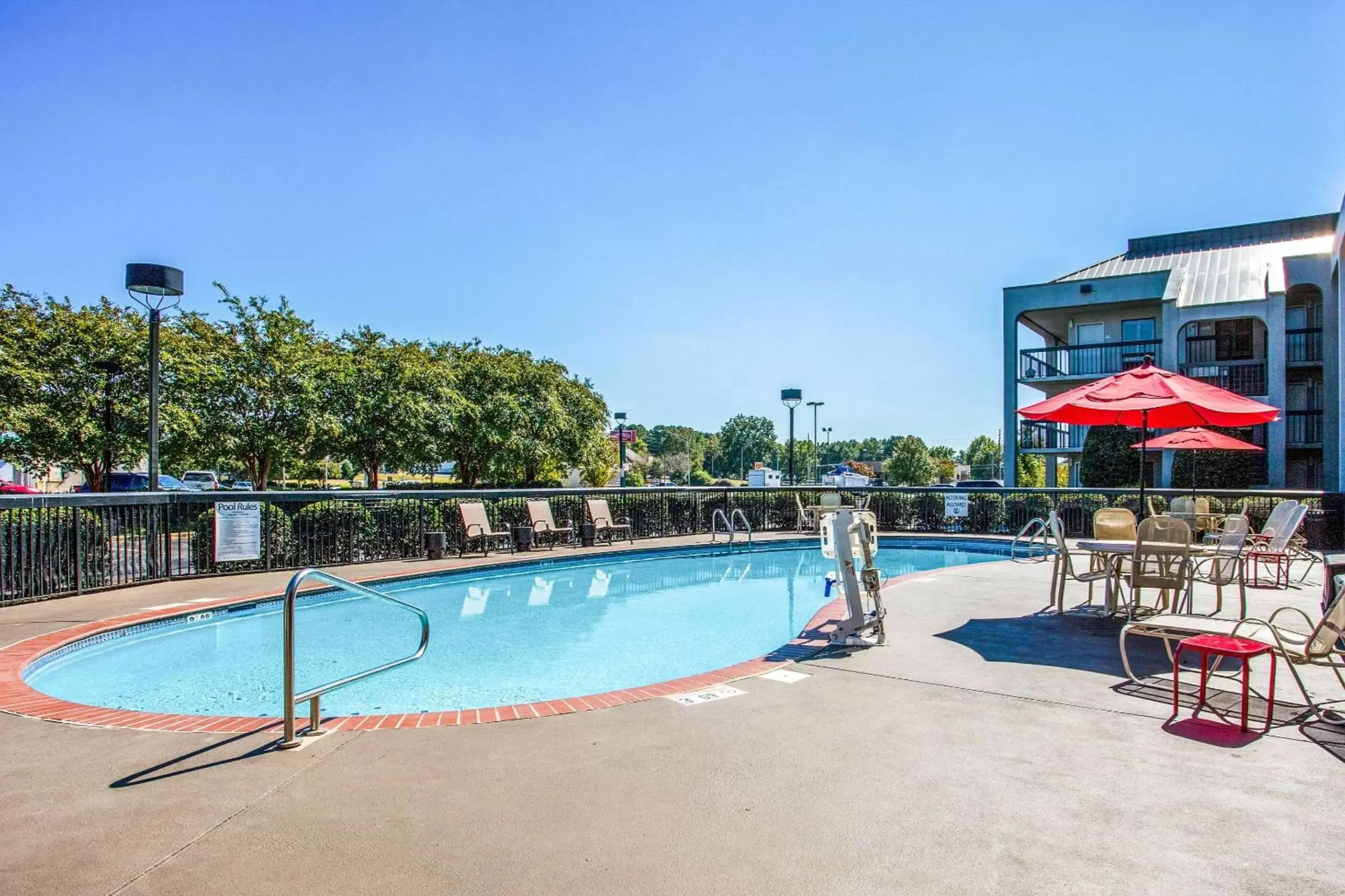 On site, Swimming Pool in Clarion Pointe Huntsville Research Park